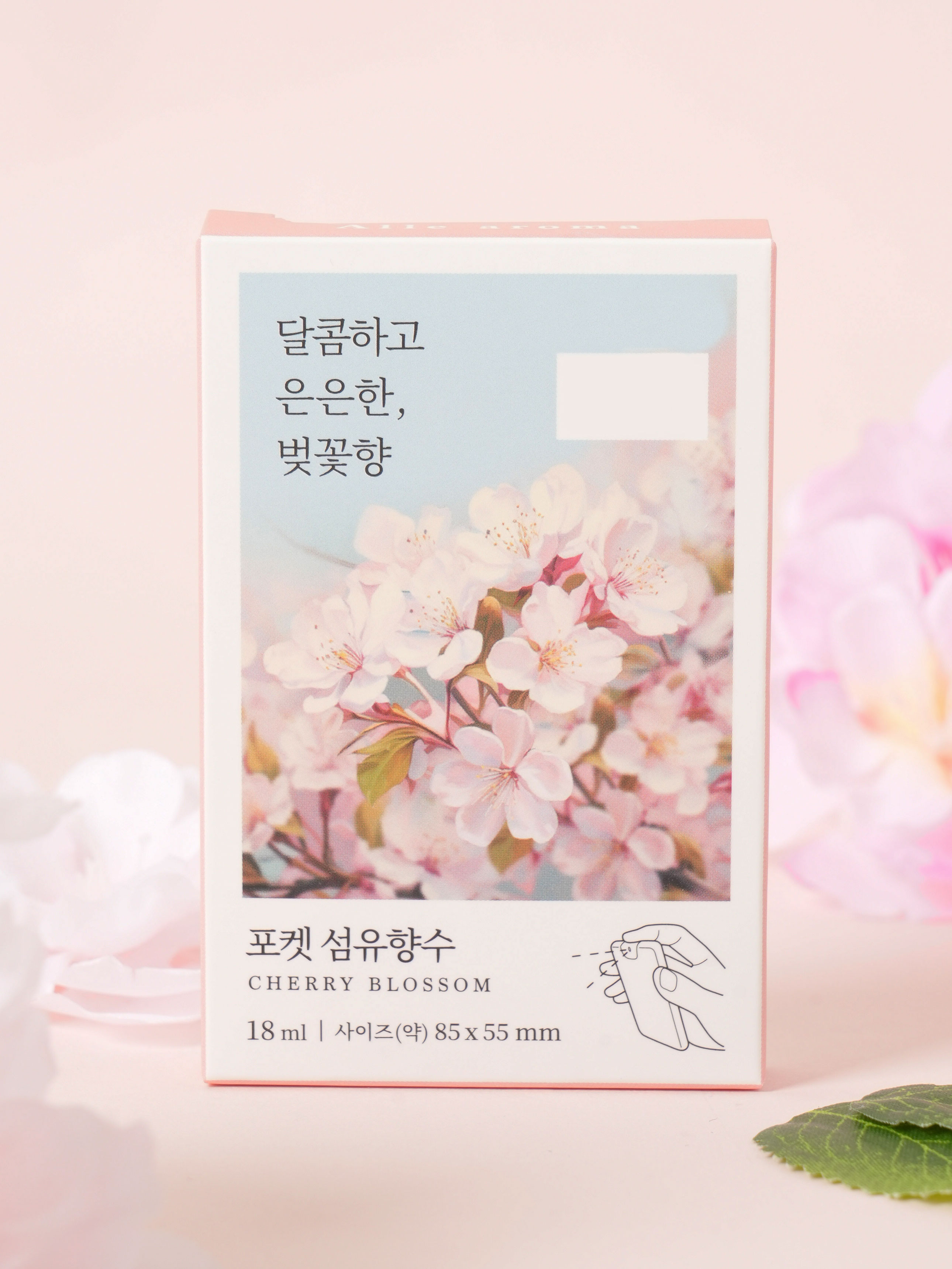 Ale Portable Textile Perfume 18 ml Cherry Blossom Fragrance