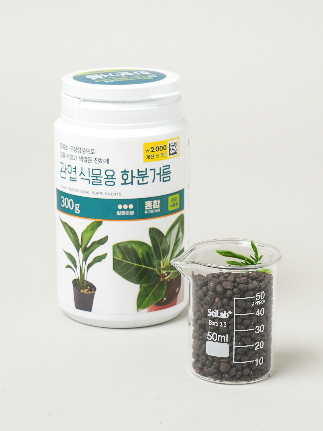관엽식물용 화분 거름 300 g