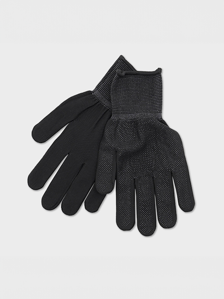 PVC Dot Poly Gloves L