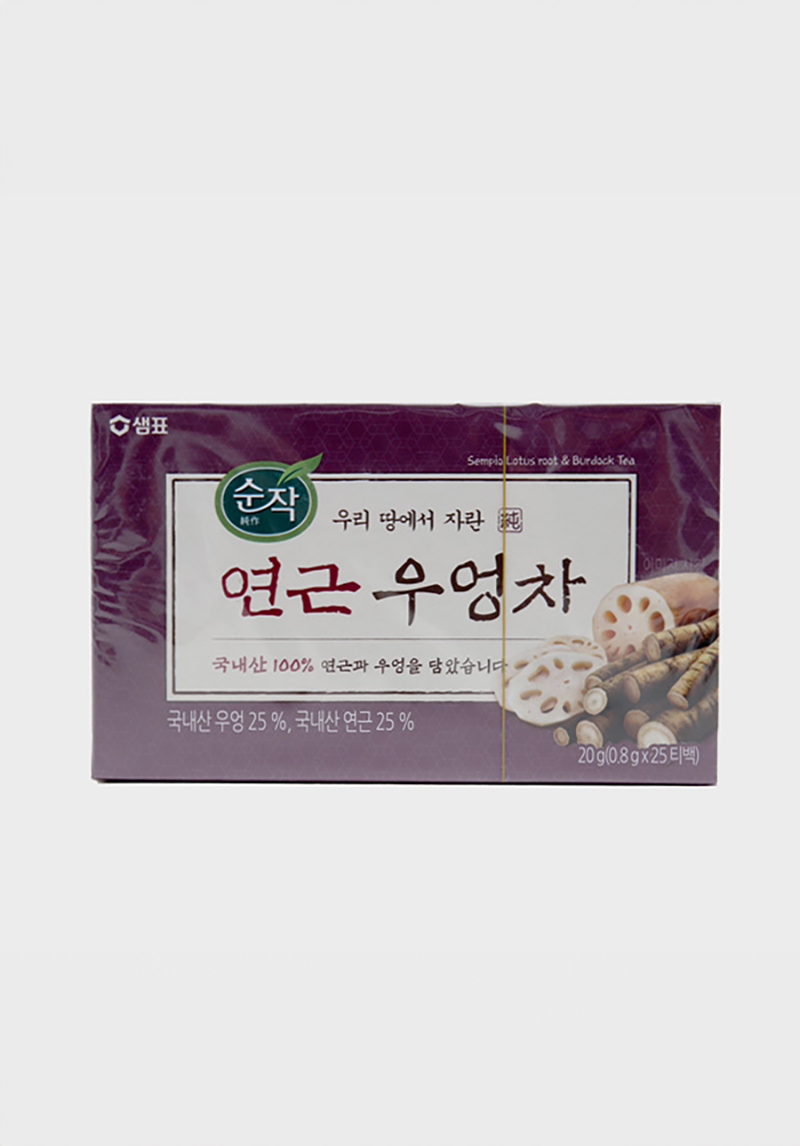 Sempio lotus root burdock tea 25 packs