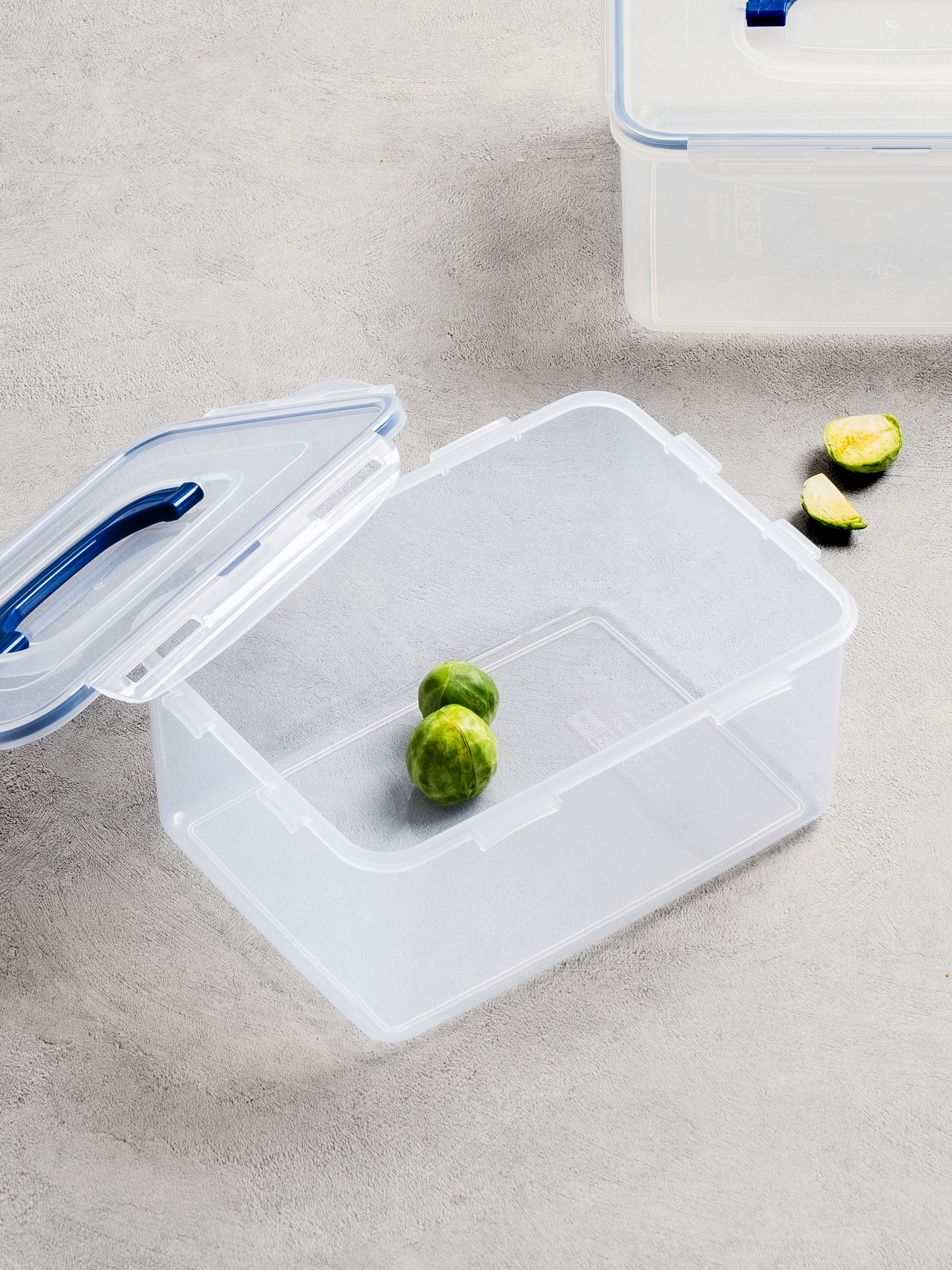 Coolmaxi Rectangular Sealed Container Handle Type No. 8 4.3 L