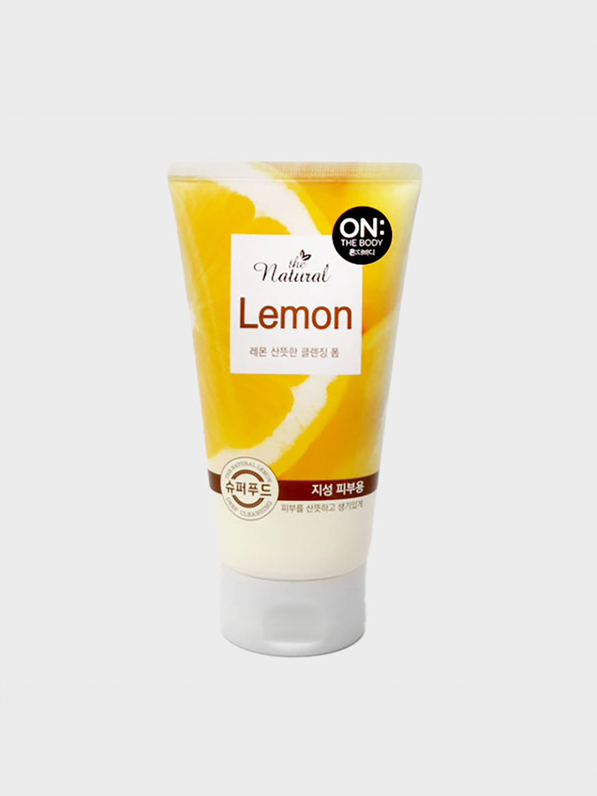 On the Body The Natural Lemon Refreshing Cleansing Foam 120g