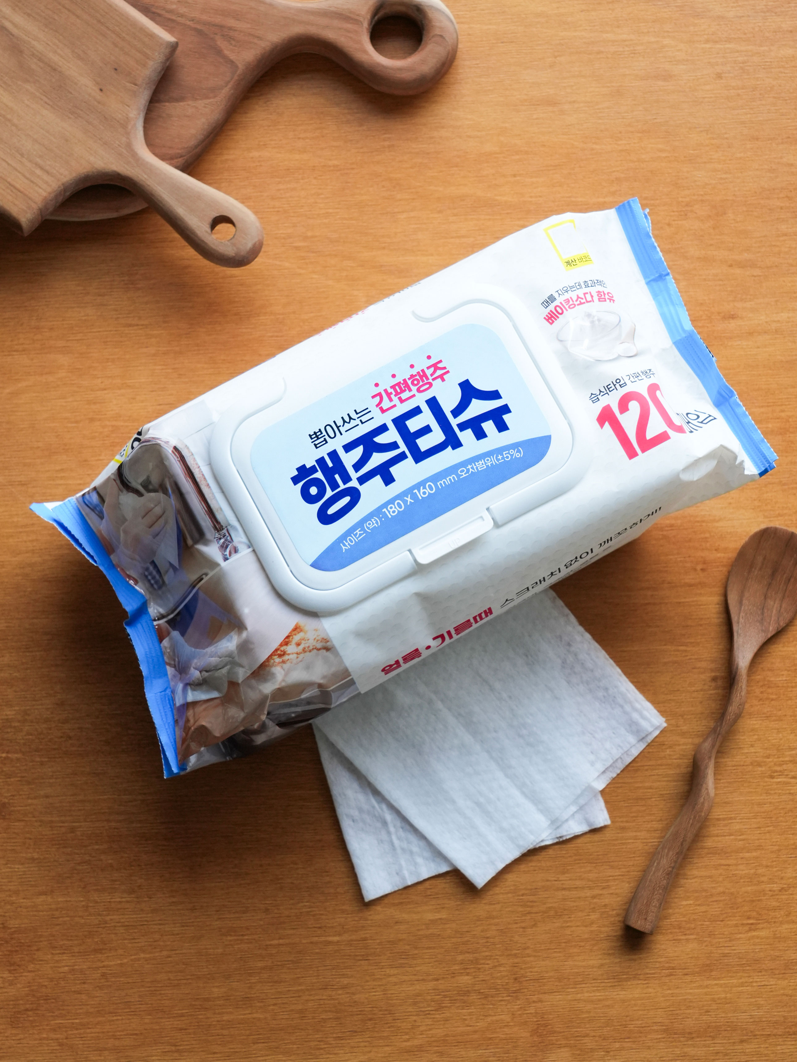 Let's Clean Kitchen Dishcloth Tissues 120 Sheets Cap Type
