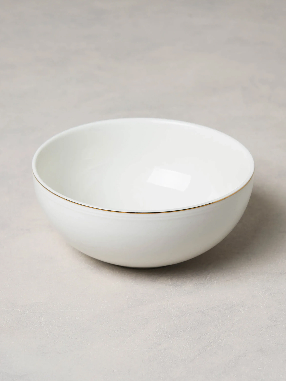꽃결 금장 대접 13.5 cm