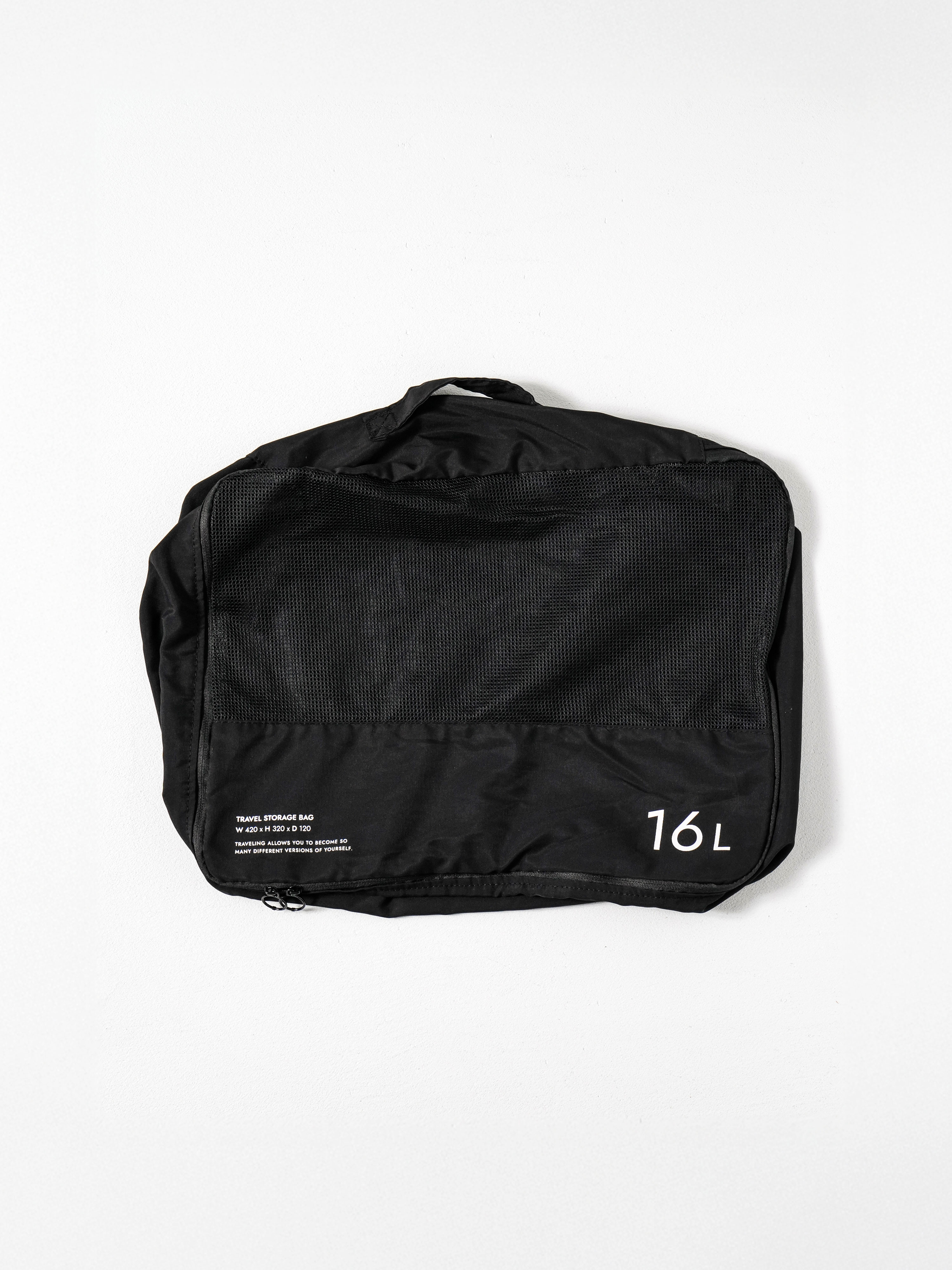 Travel Mesh Case L Black