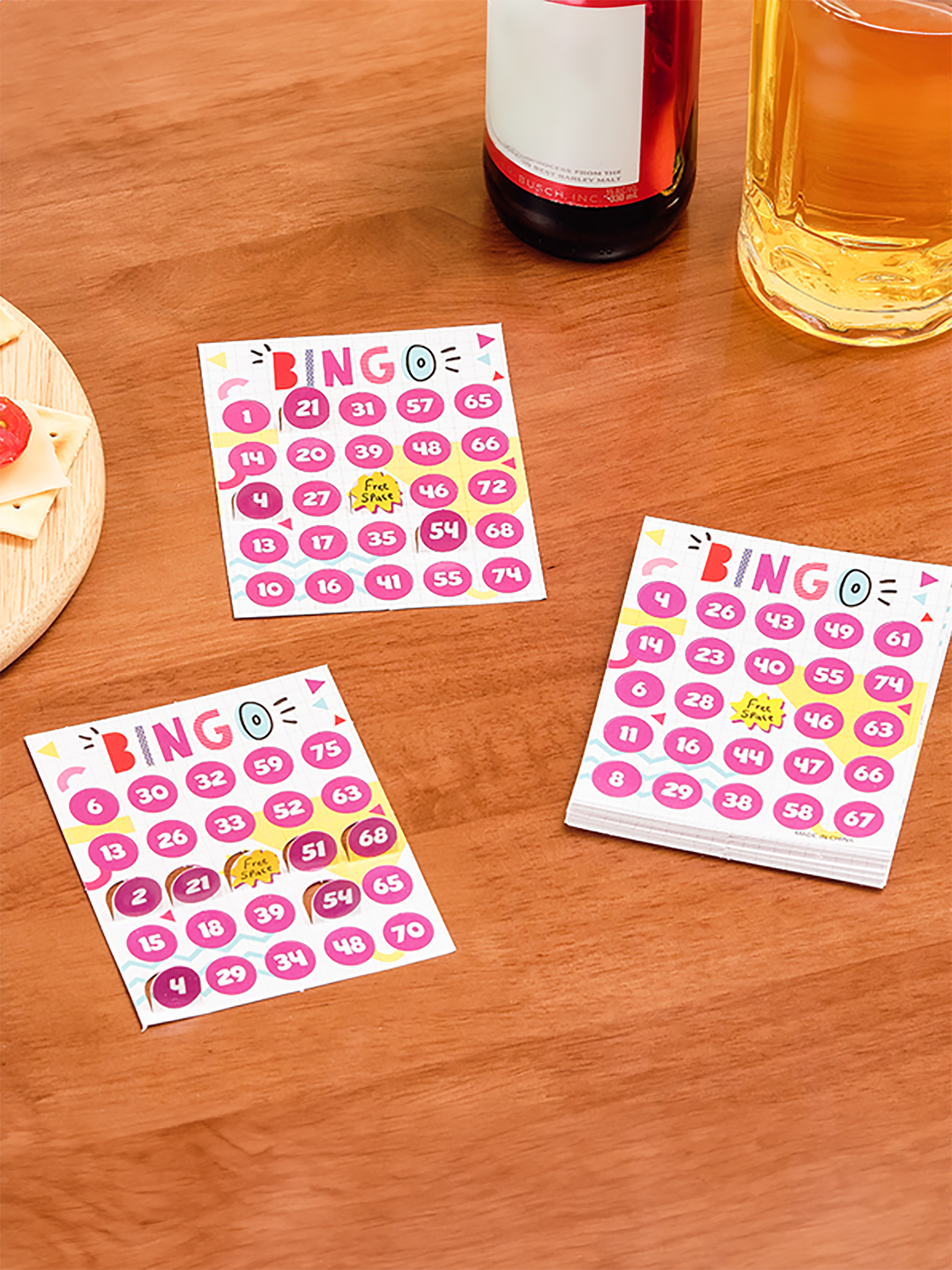 bingo game card