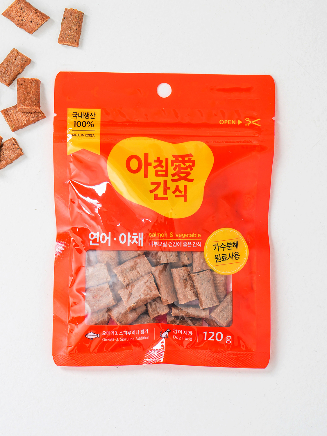 [Pet] Morning snack 120 g salmon & vegetables