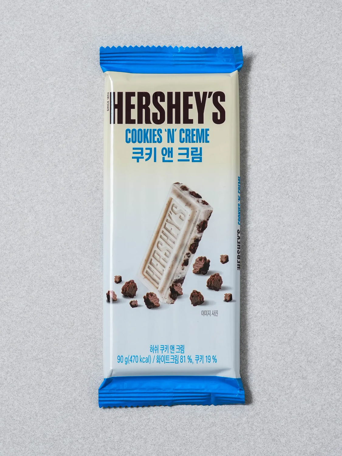 Lotte Hershey Large Bar 90 g Cookie & Cake
