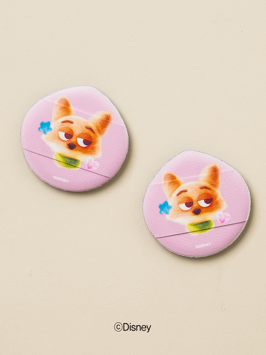 Disney Sweettopia Mini Cushion Air Puffs 2pcs moisturizing