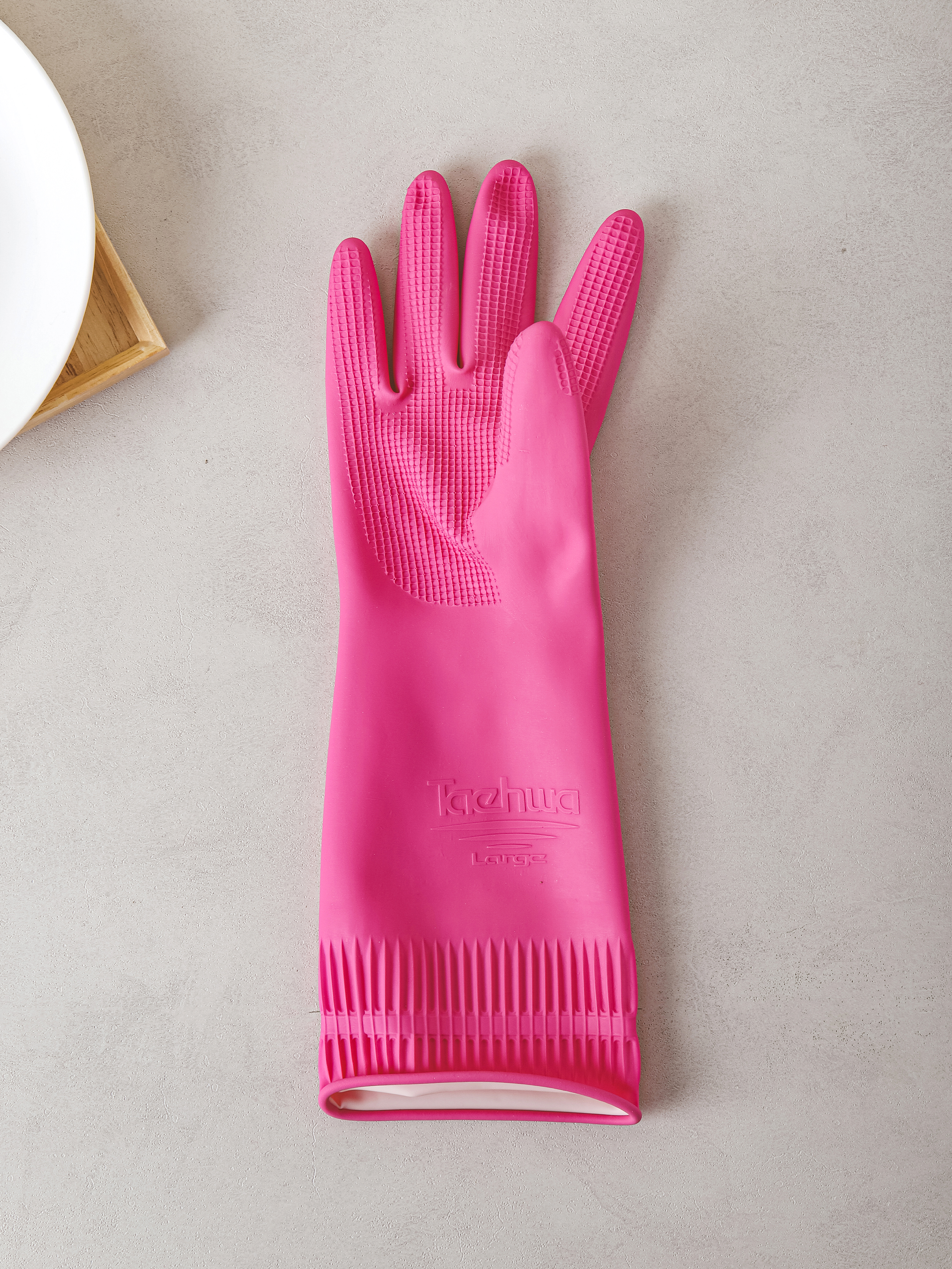 One-handed rubber glove (large/right hand) 1P