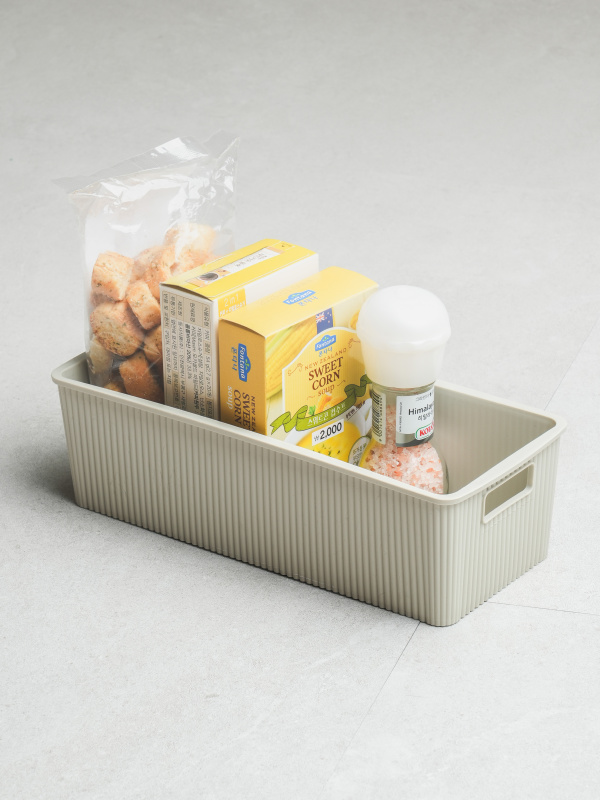 Modern item bar board basket (28*12*8cm)_Gray