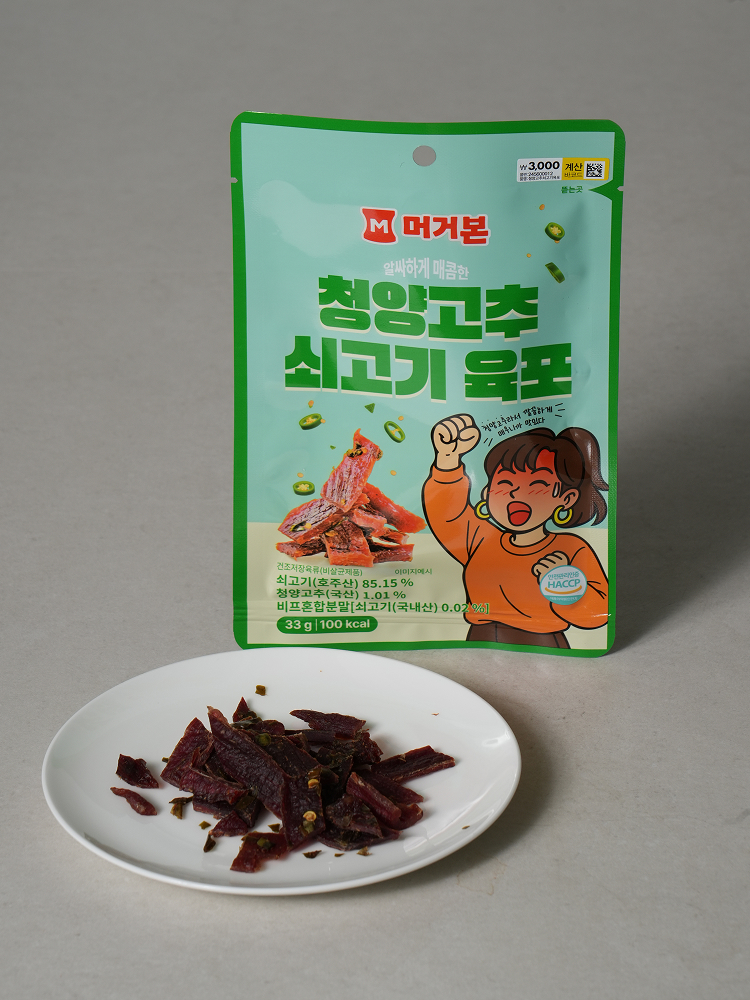 Cheongyang pepper beef jerky 33 g