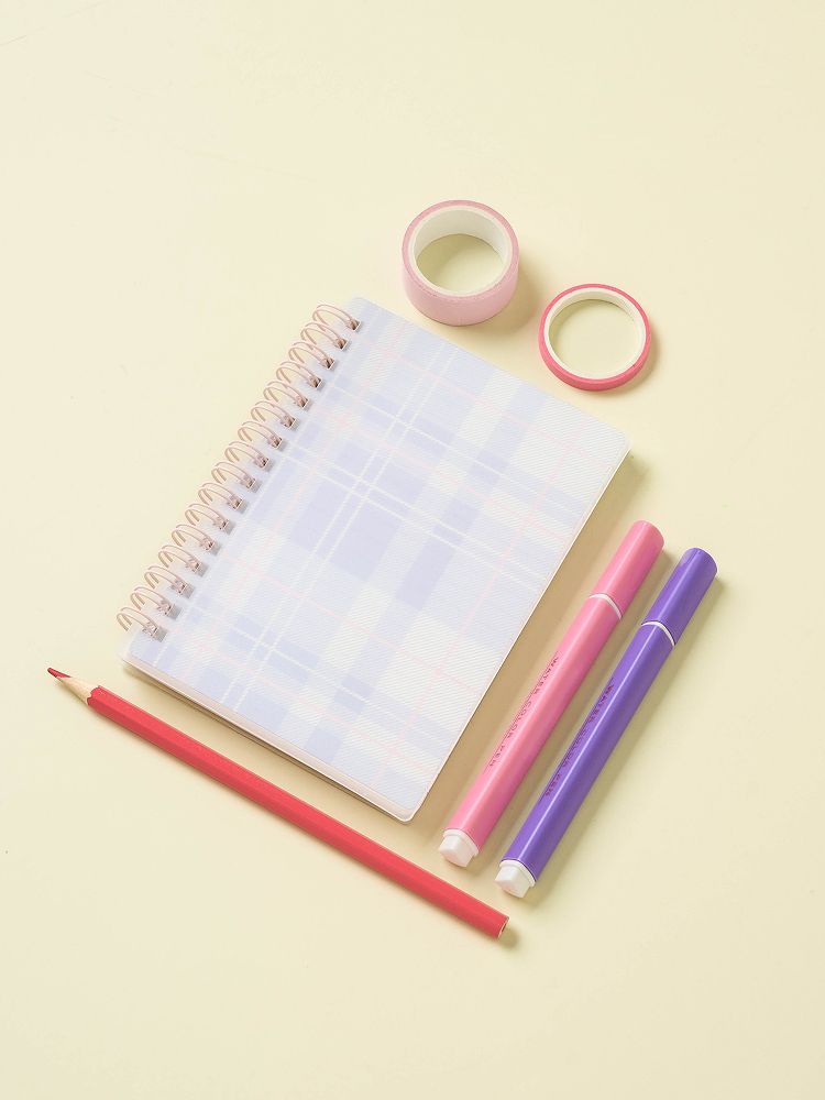 Pattern cover notebook A6 80 sheets