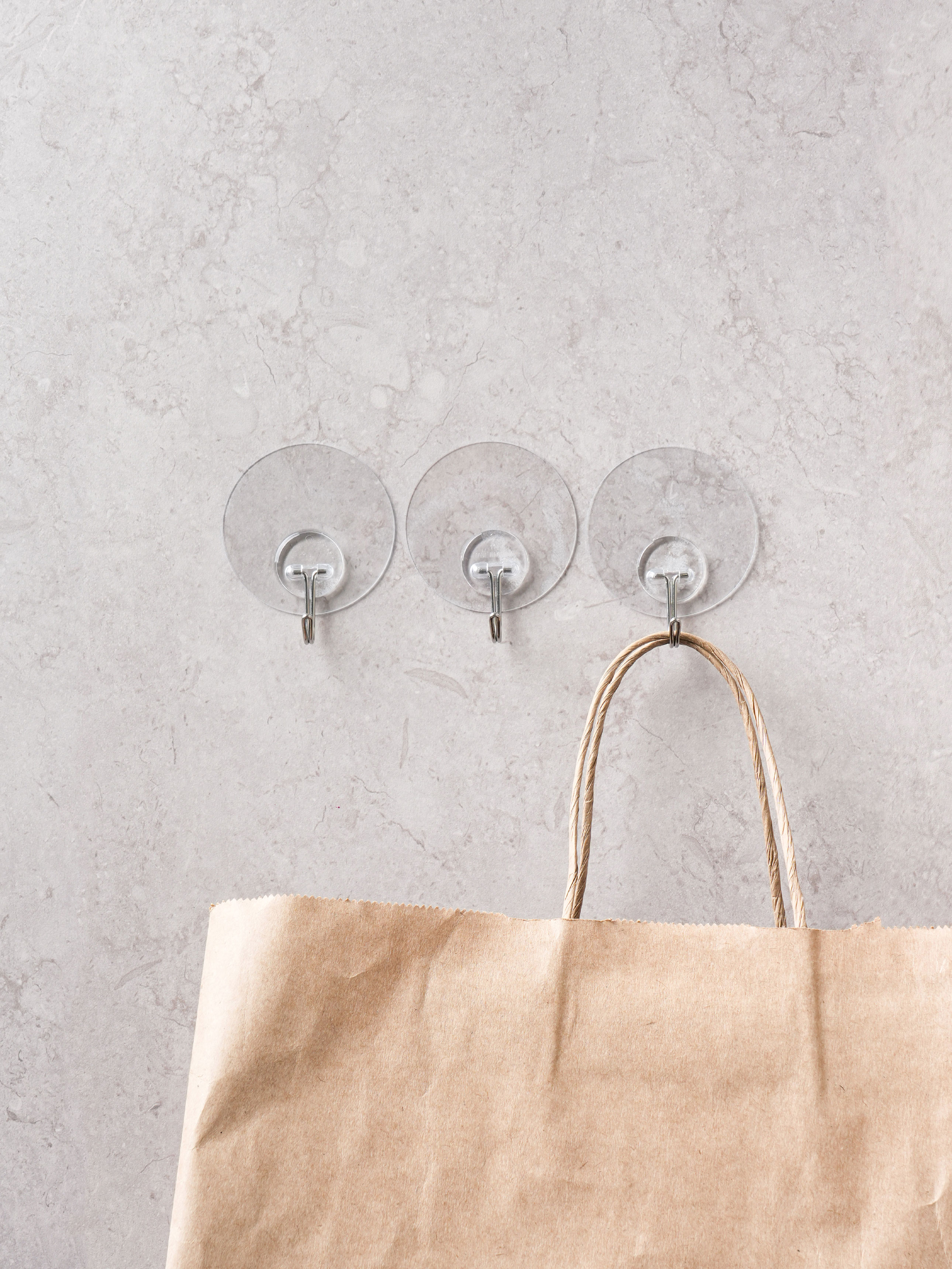 3 clear adhesive sheet hooks