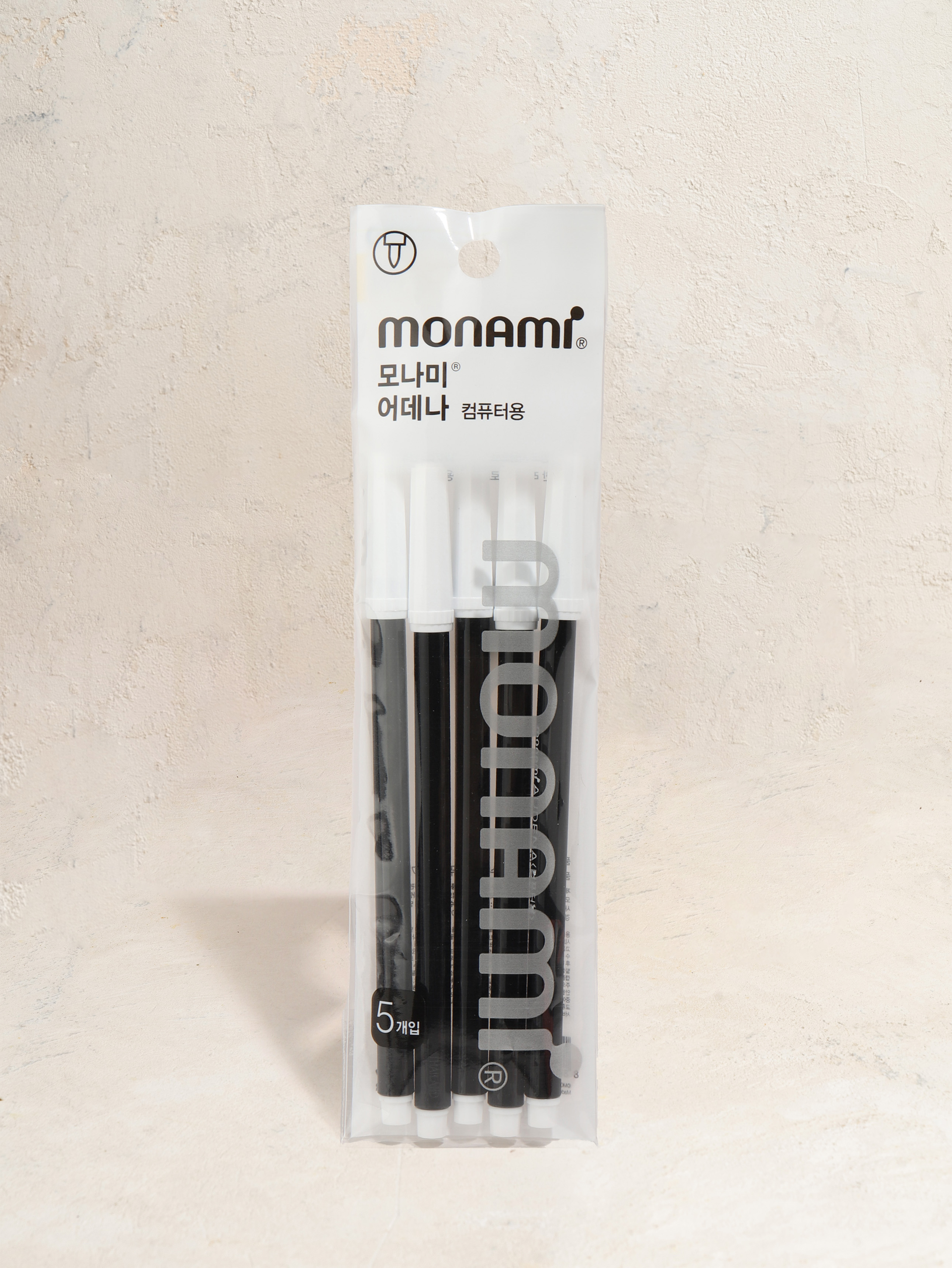 Monami Erdena Rollerball Pen for Computer 5pcs