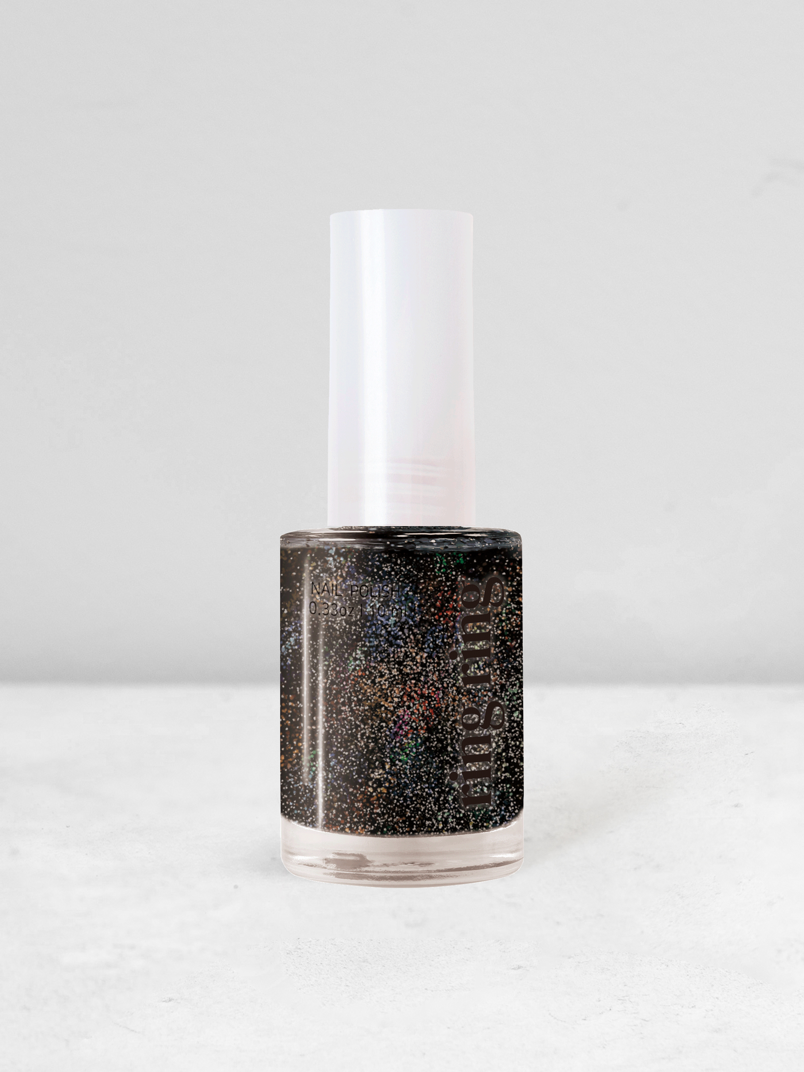 Ringling Glitter Nail 10 ml Space Black