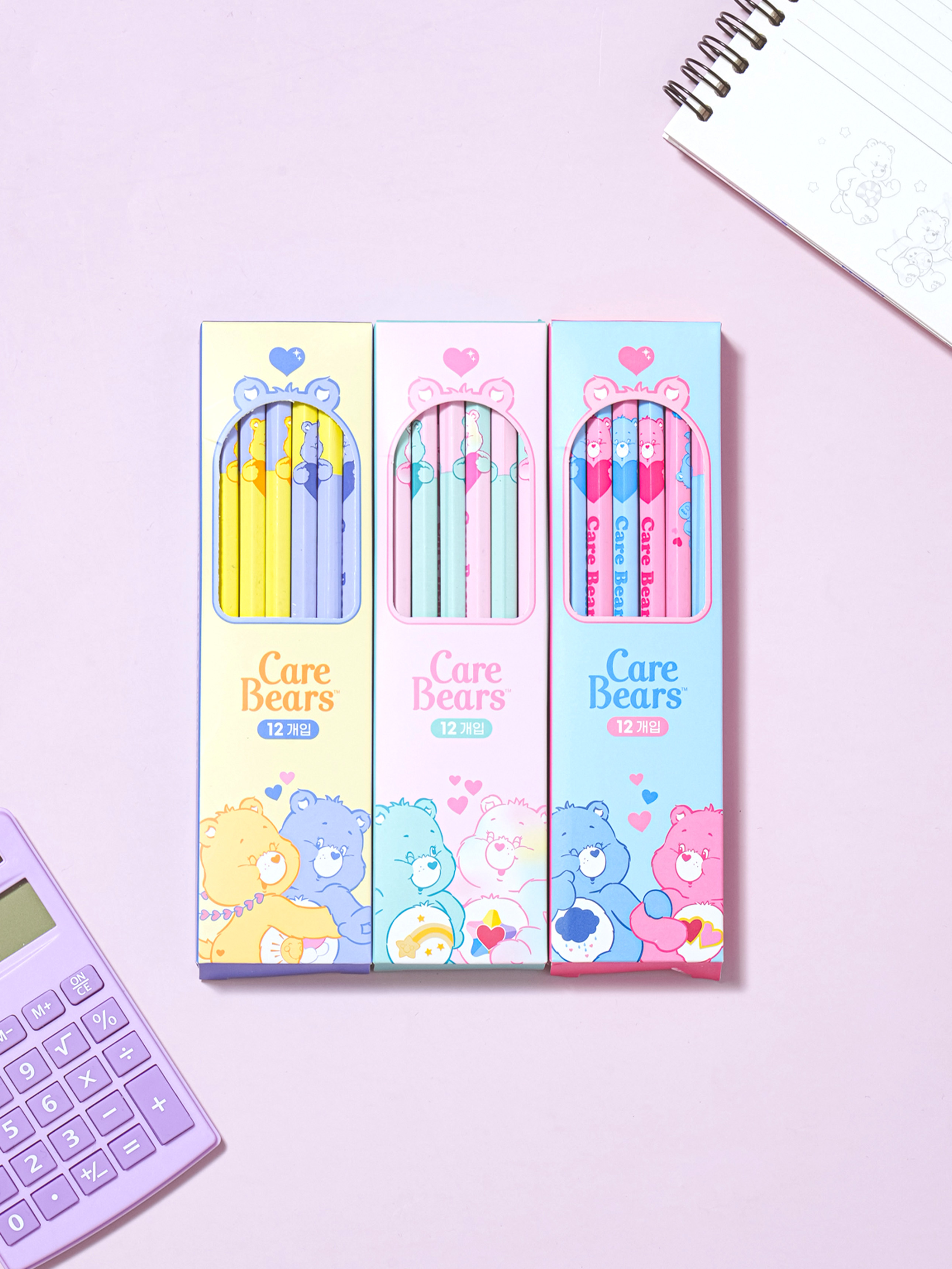Care Bear Pencil Set B 36 pieces