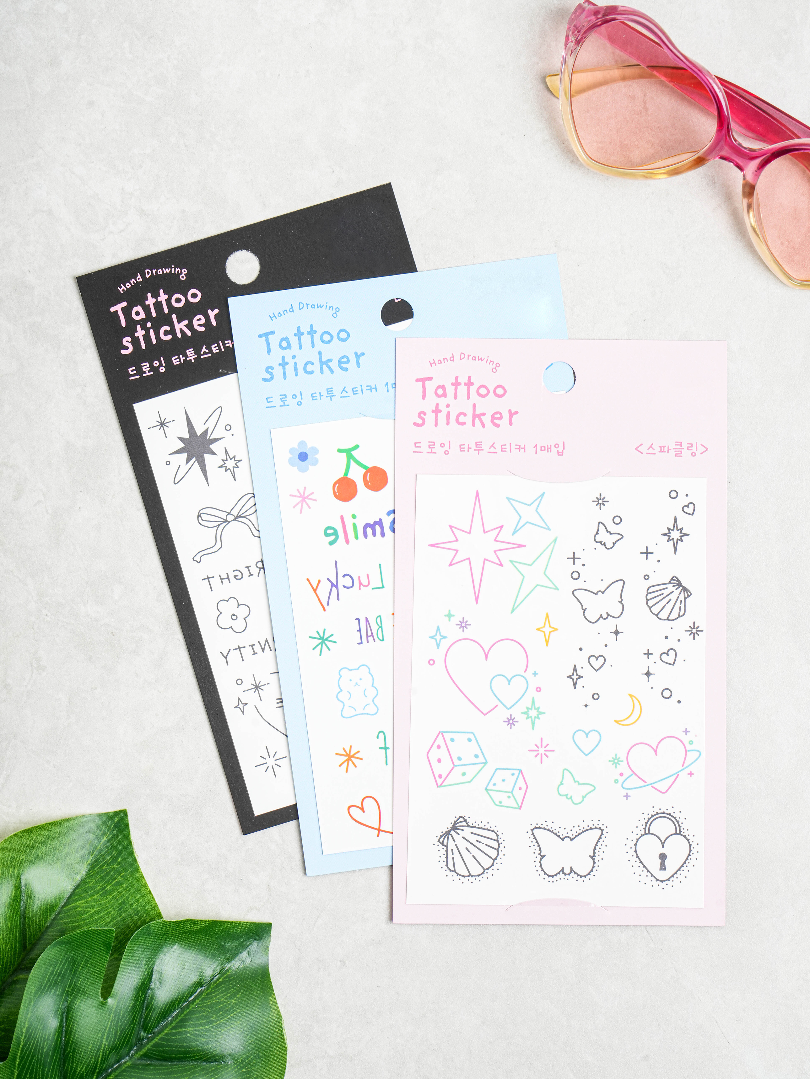 drawing tattoo stickers