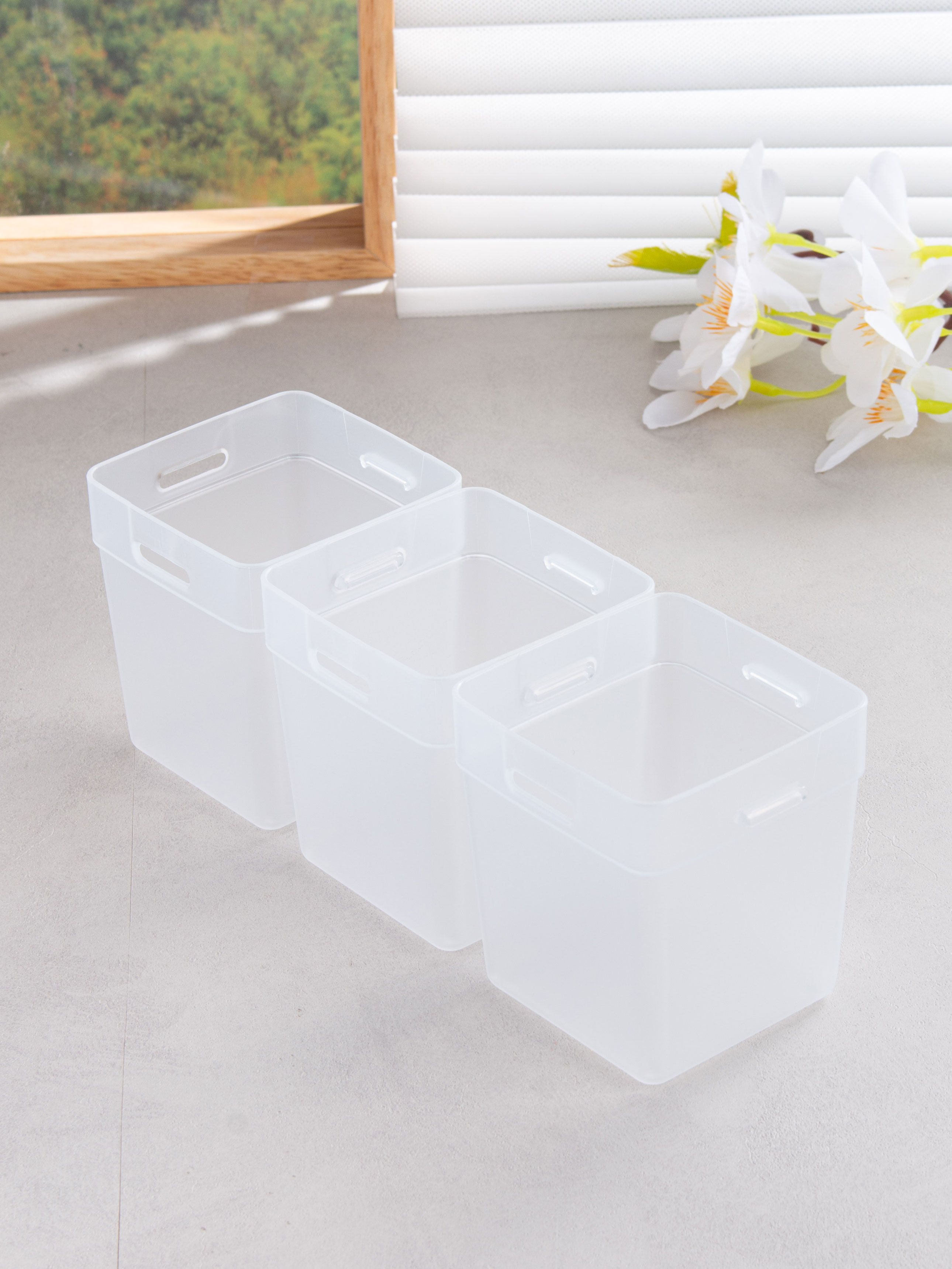Japanese sock organizing cup M 3 pieces