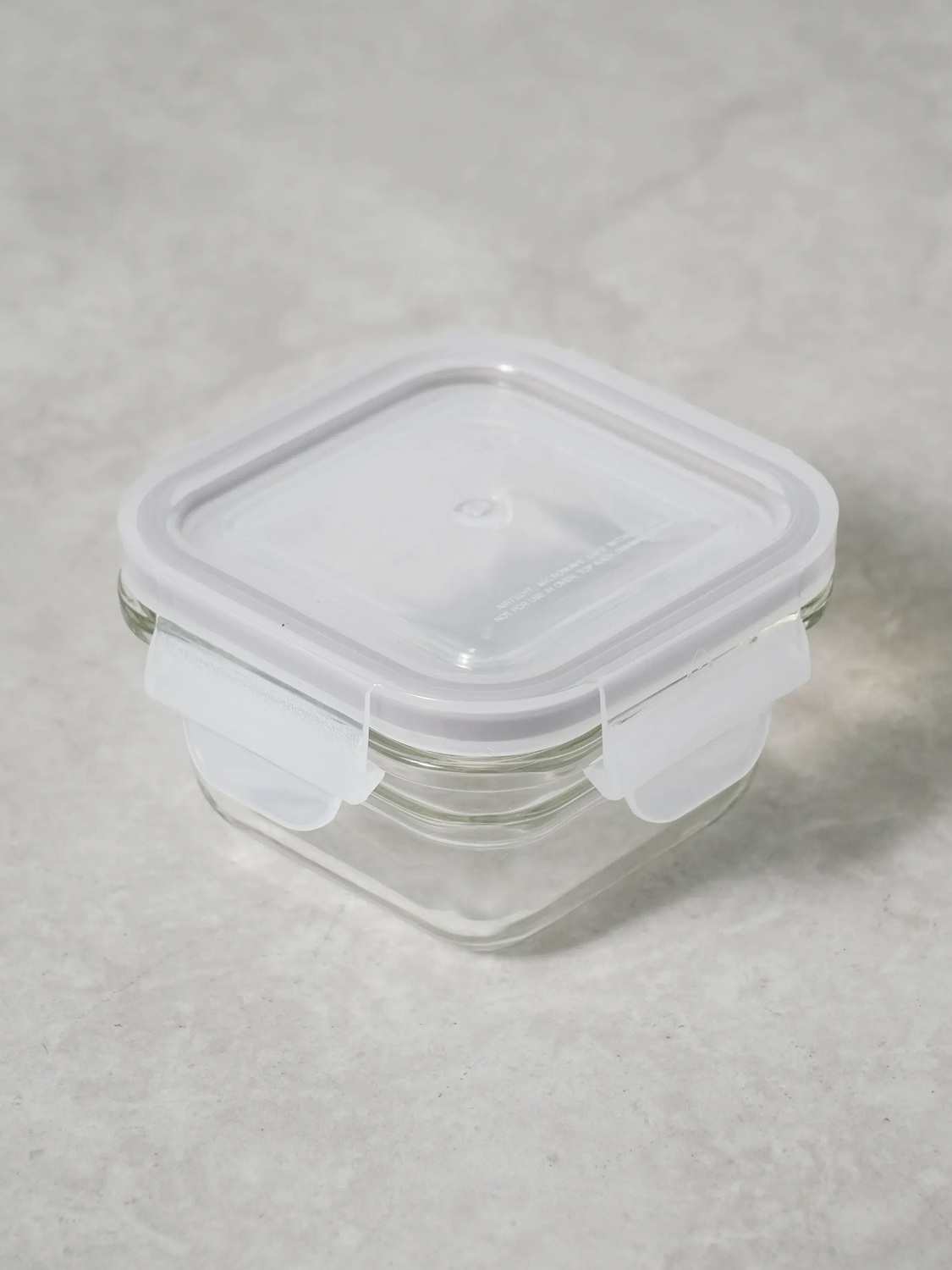Glasslock Clear Square 130 ml