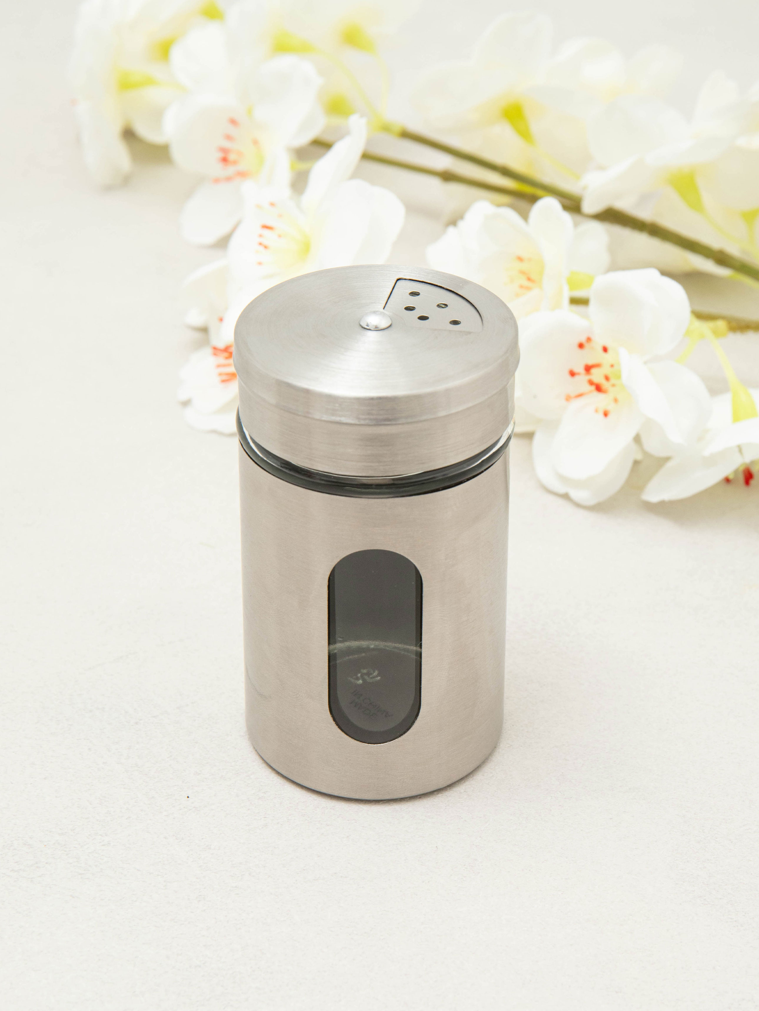 Stainless steel 3-hole seasoning container