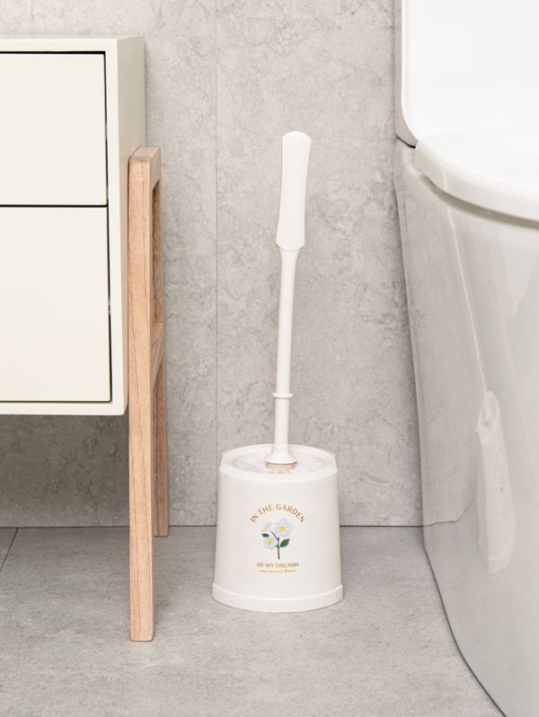 Flower Case Toilet Brush