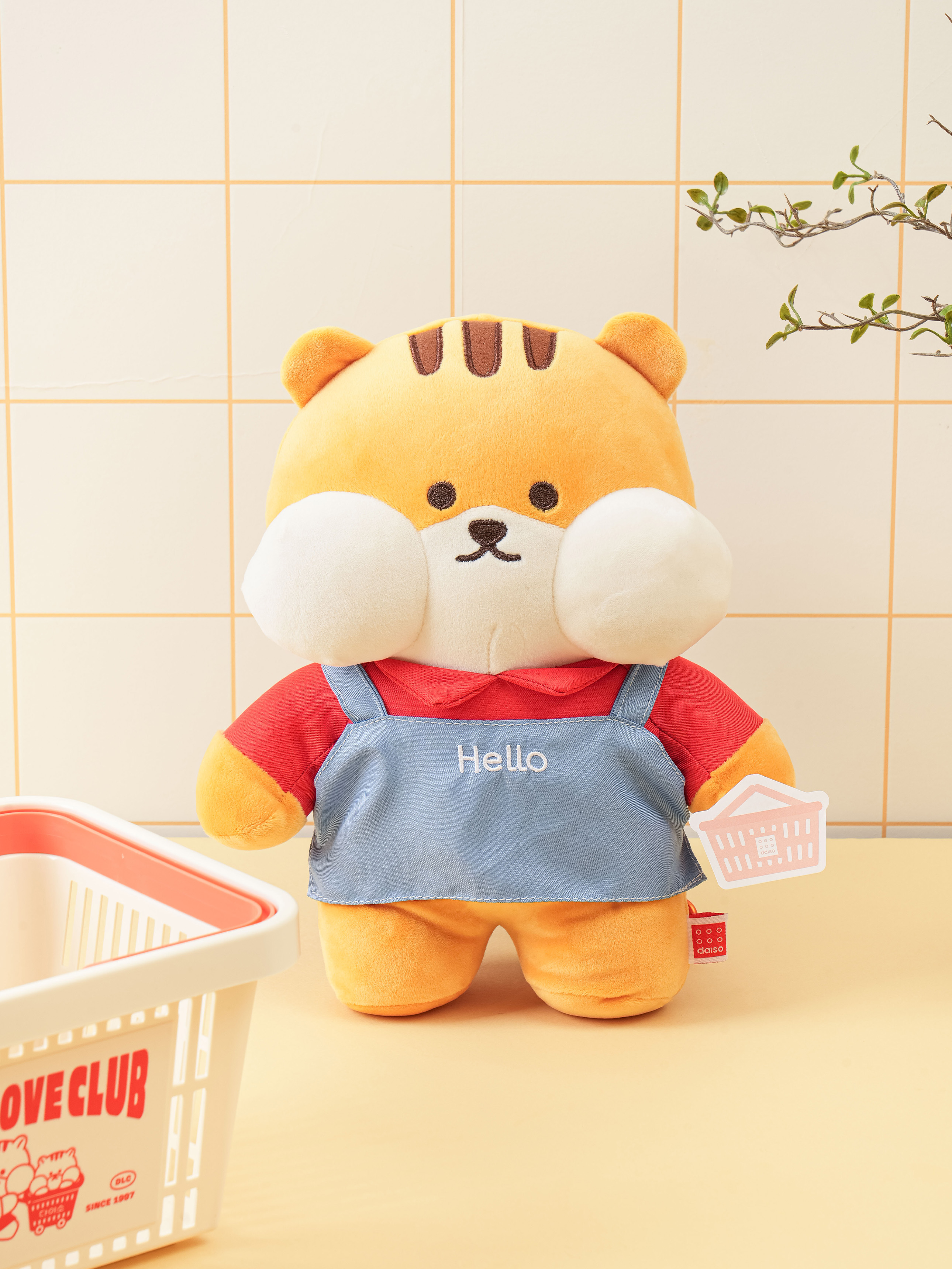 다이소 굿즈 유니폼 볼빵빵 인형