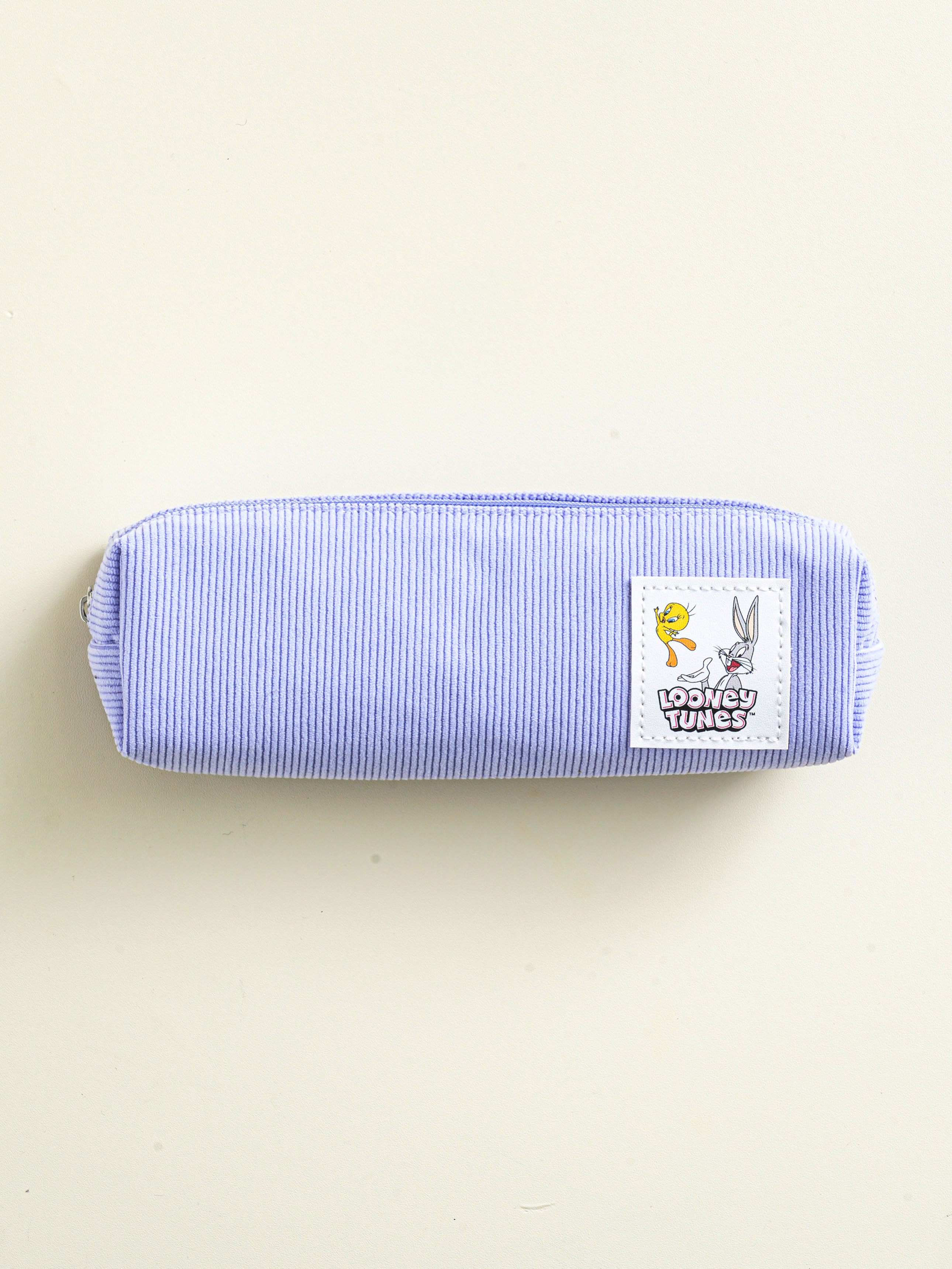 Looney Tunes corduroy label pencil case