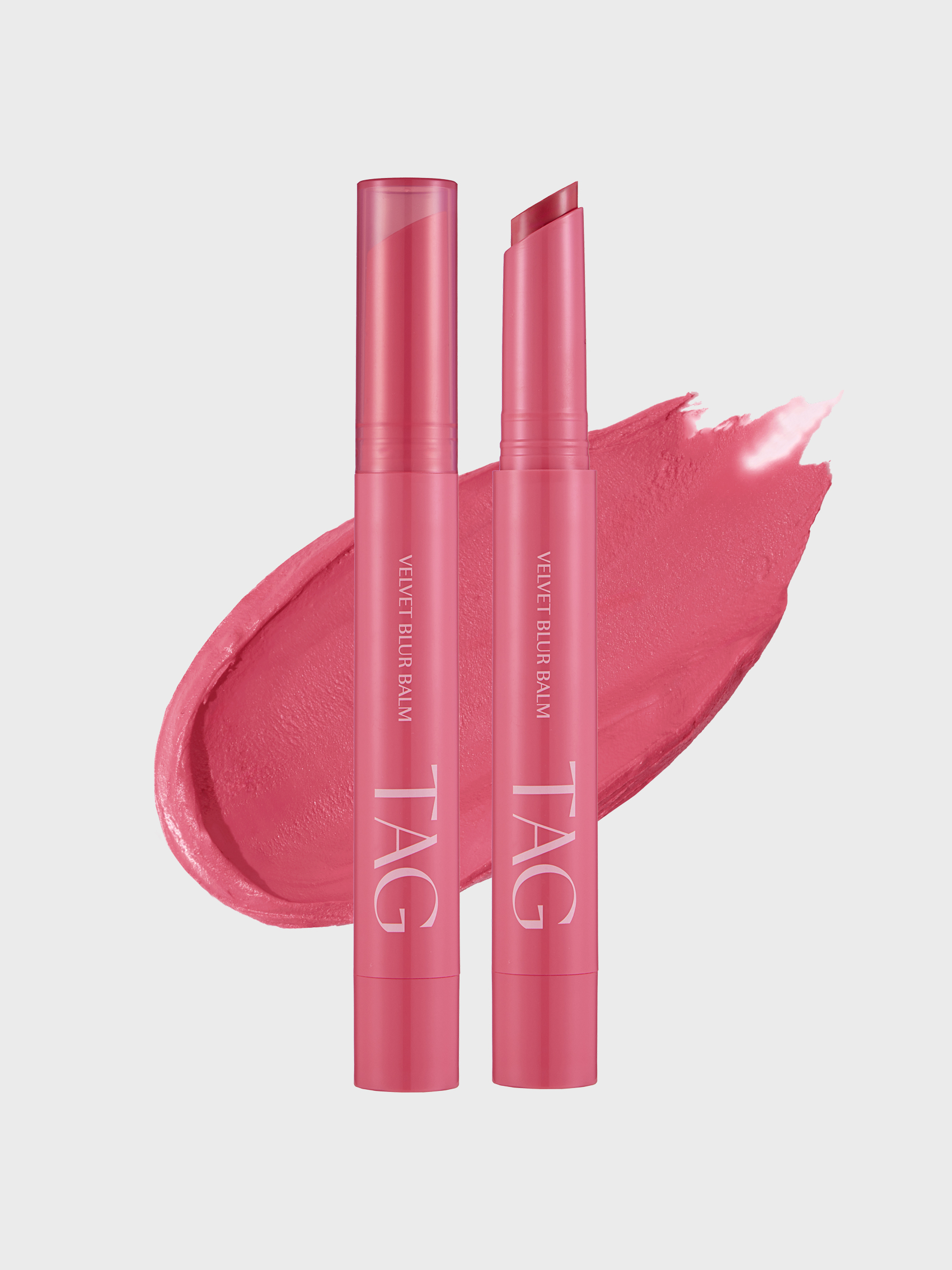 Tag Velvet Blur Balm (No. 4_Hearty Pink)