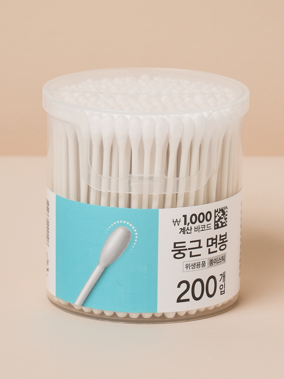 One-touch case 200 paper swabs