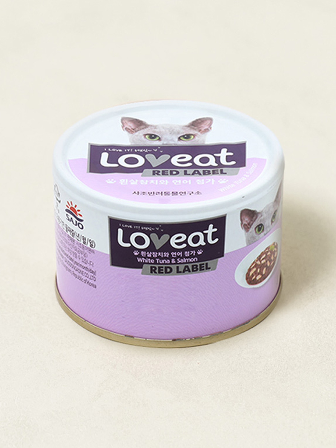 [Pet] Sajo Love It White Meat Tuna and Salmon 160g