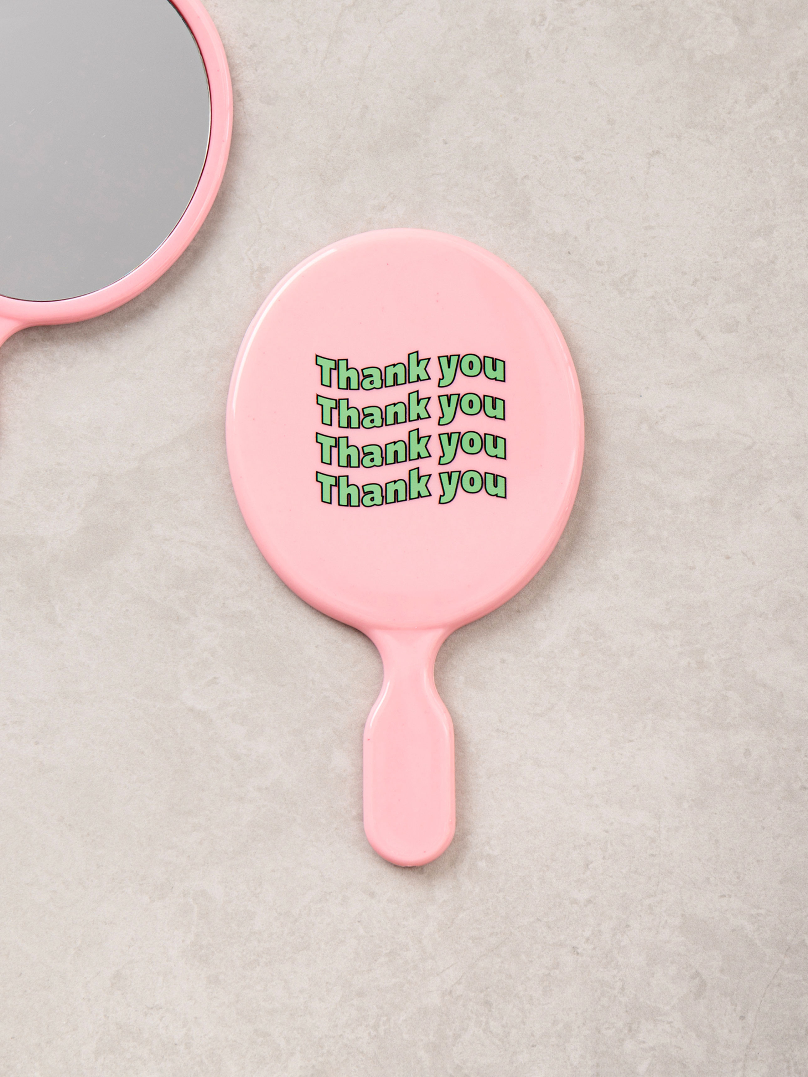 colorful hand mirror