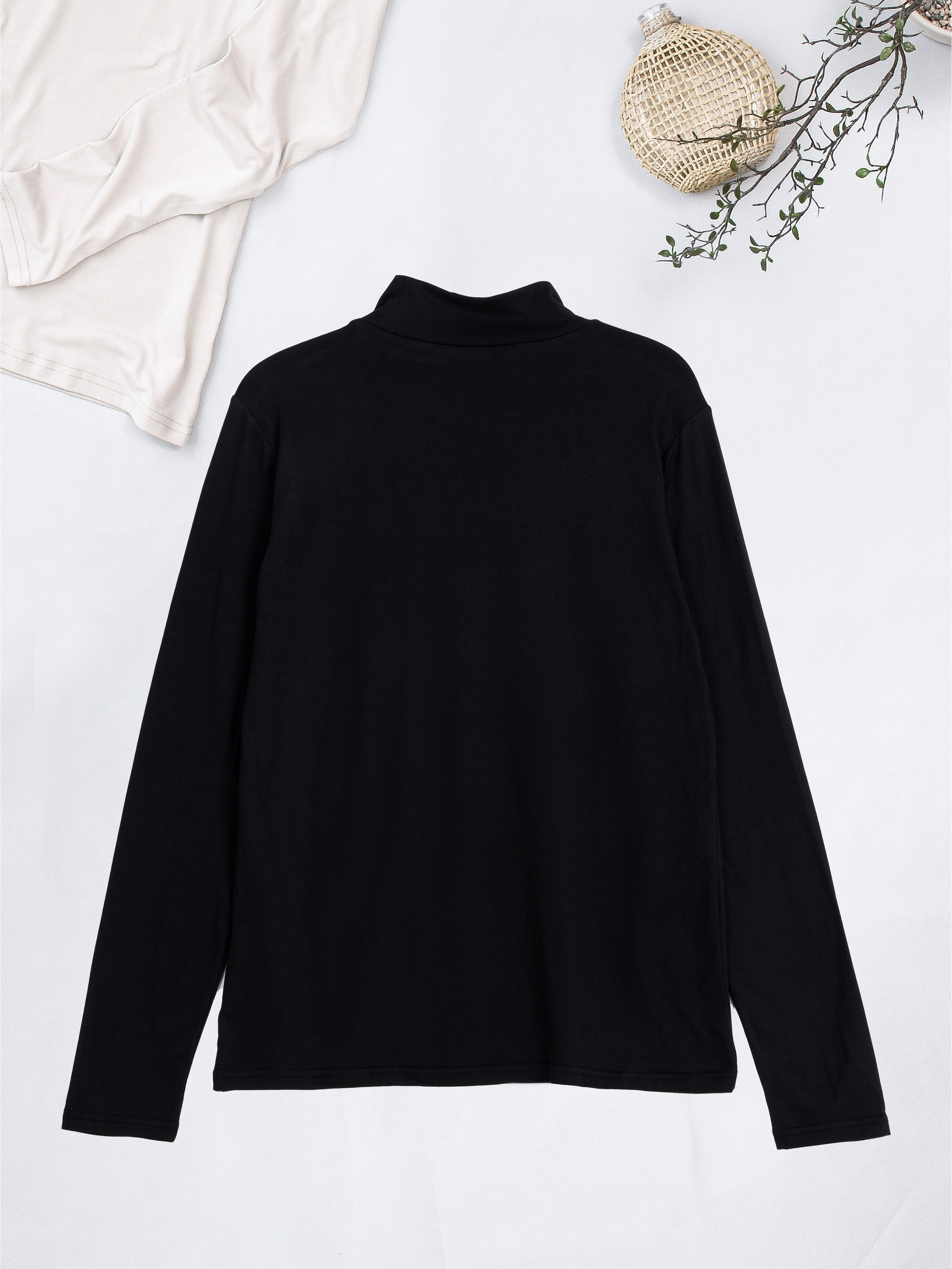 Easy Warm Women's Turtleneck Long Sleeve L