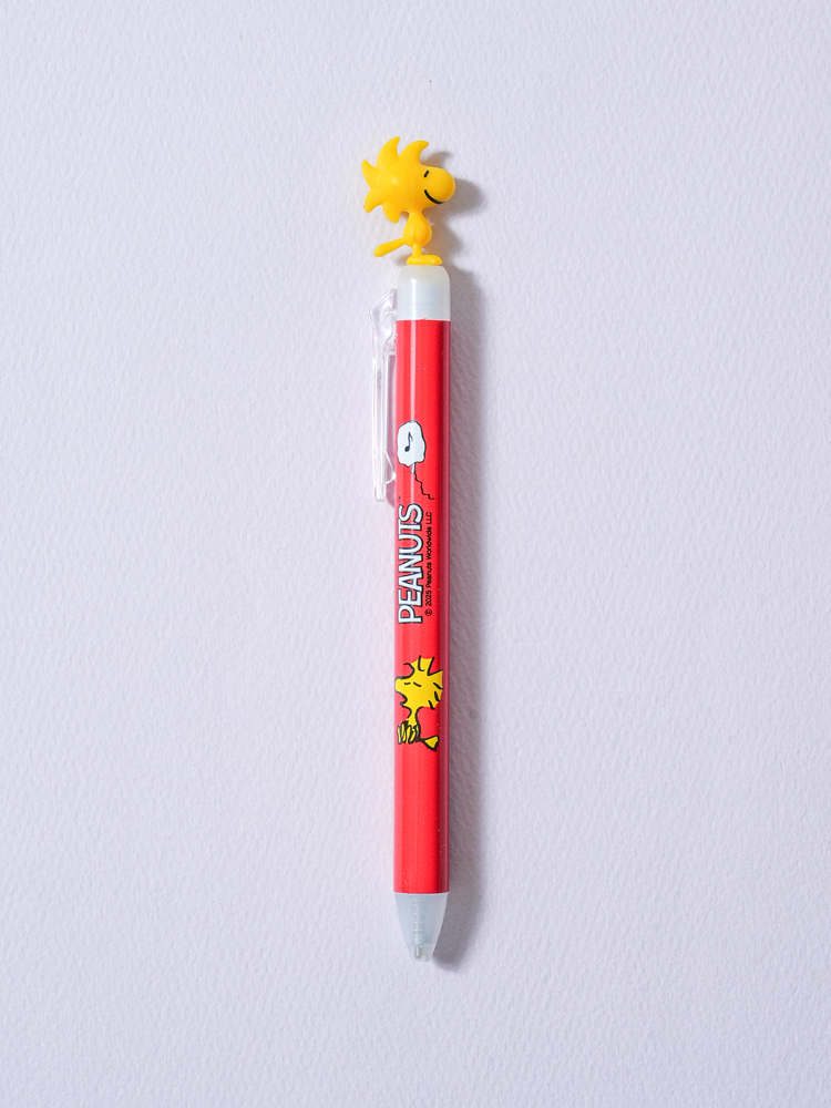 Peanuts Figure Gel Pen 0.5 mm Black Woodstock