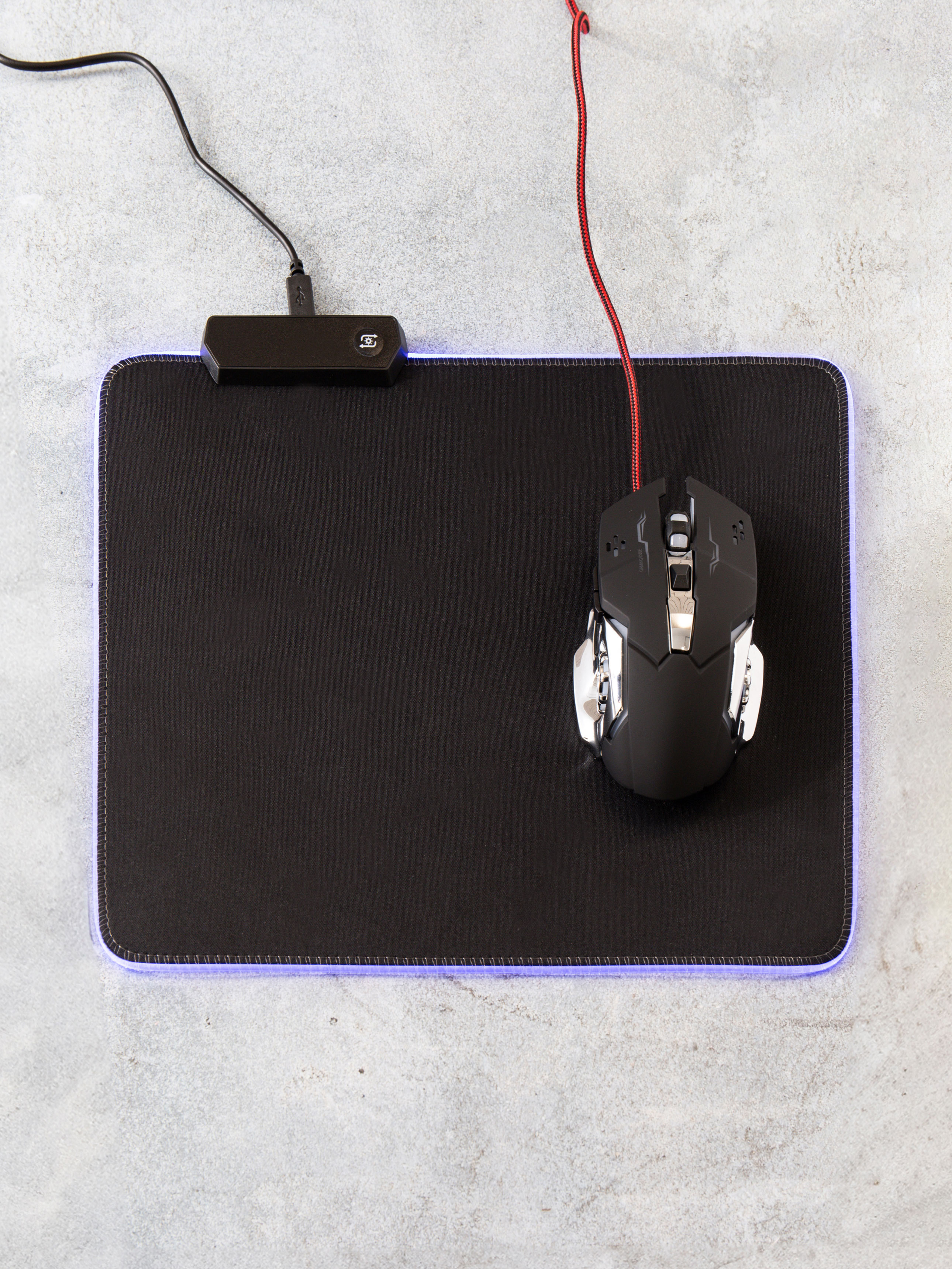 LED mouse pad
