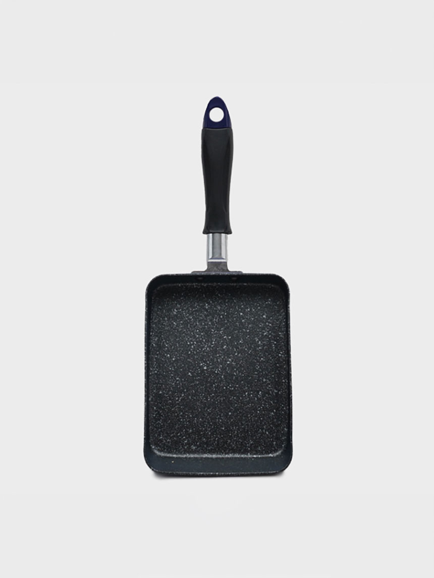 Induction square frying pan 13X18cm