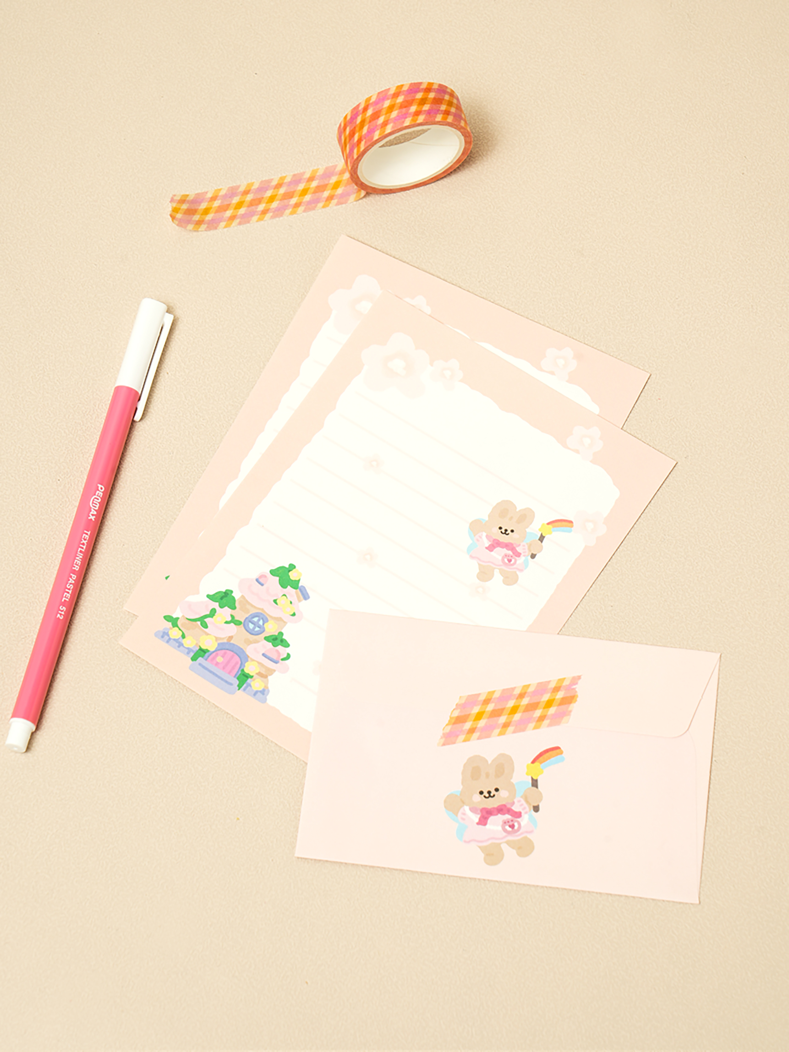 Milo fairy character letter set