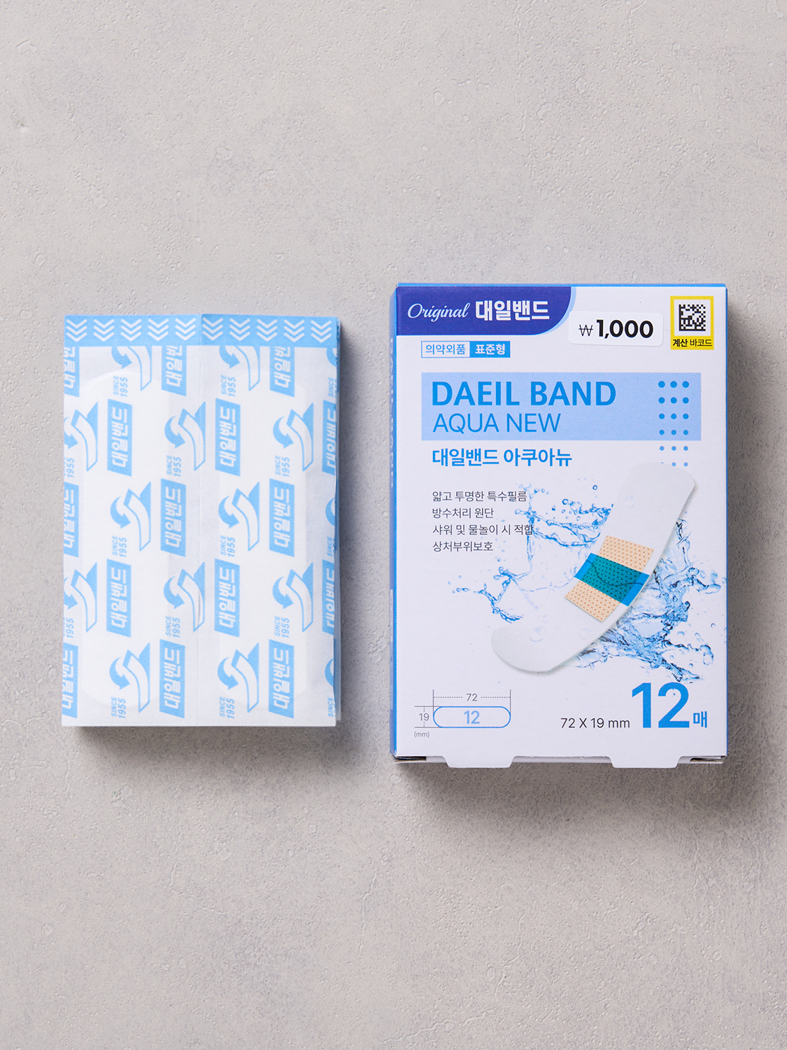 Daeil Band Aqua Standard Type 12 sheets