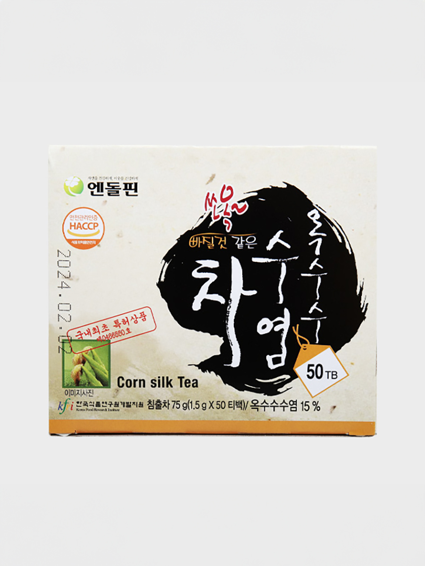 Endorphin corn silk tea 75g (1.5gx50 tea bags)