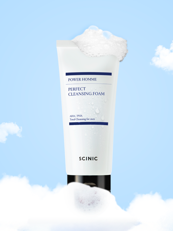 Scinic Power Homme Perfect Cleansing Foam 150 ml