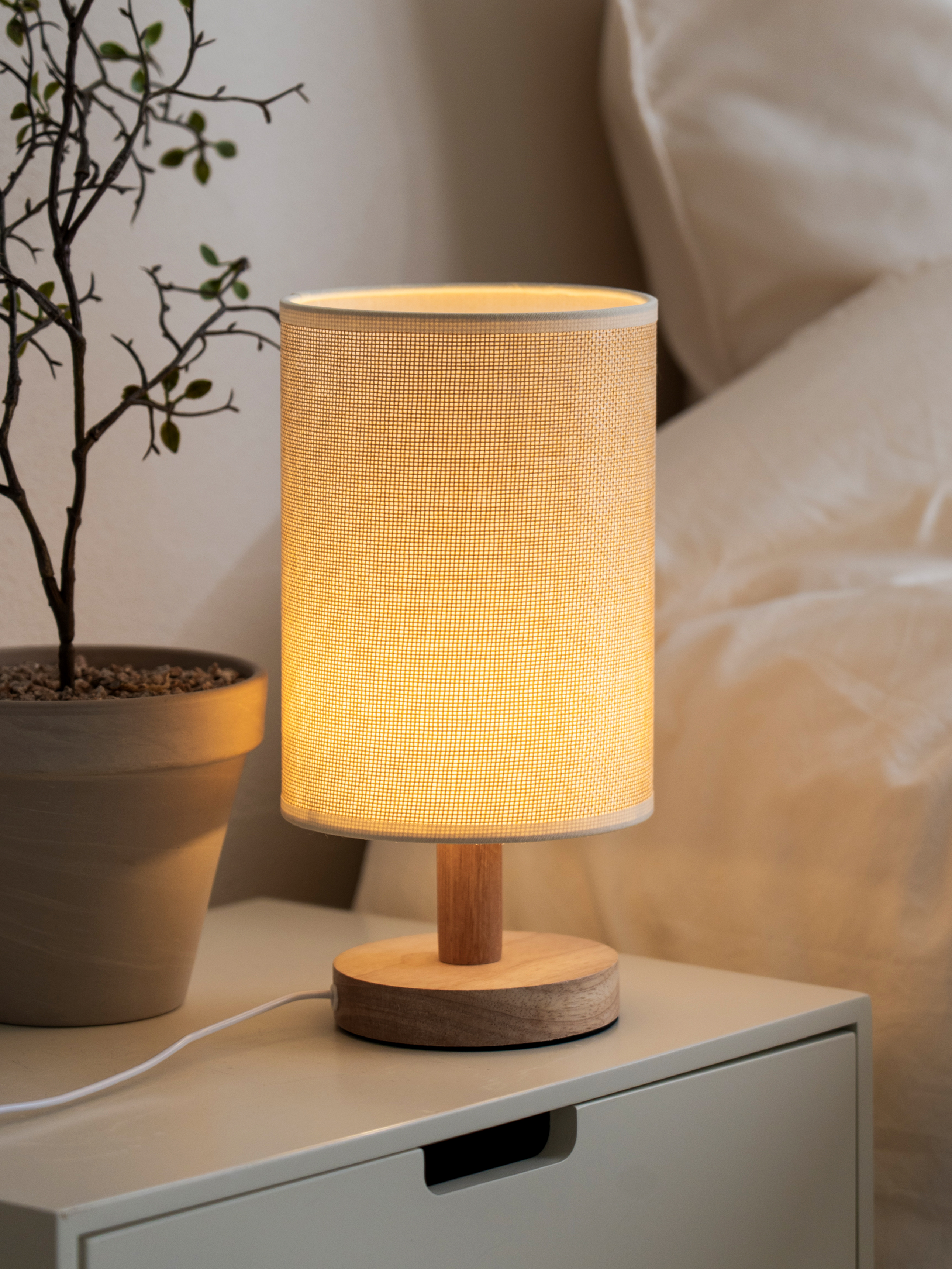 fabric interior mood lamp