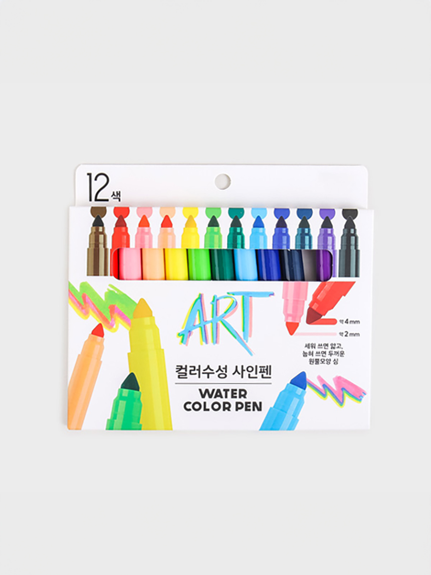 Thick lead sign pen 12P SET