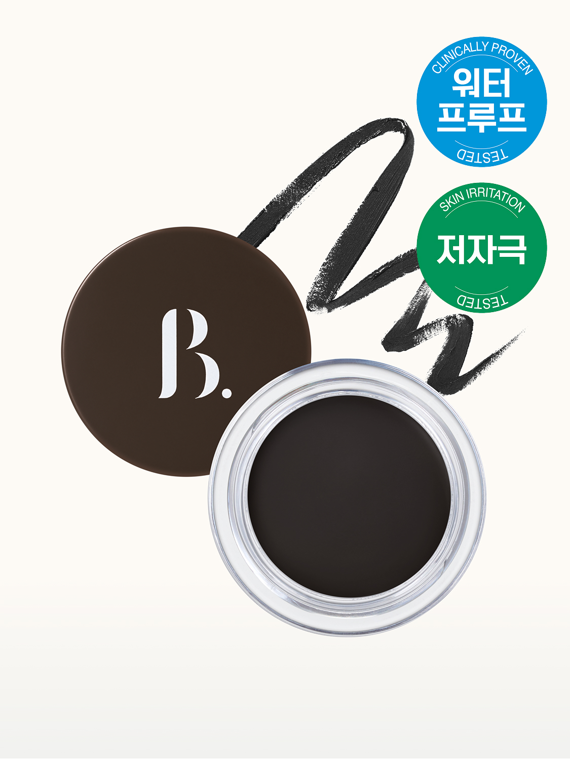 [01 Gel Black] Bonsep Gel Eyeliner