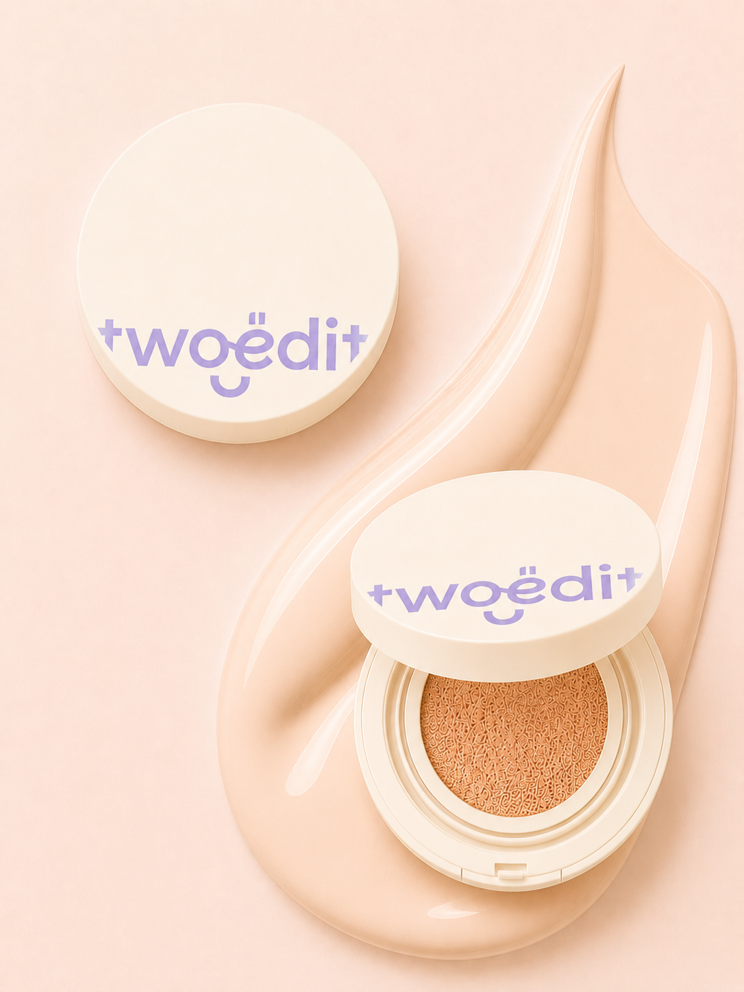 [01 Light] Two Edit Semi-Jil Cover Cushion 13 g