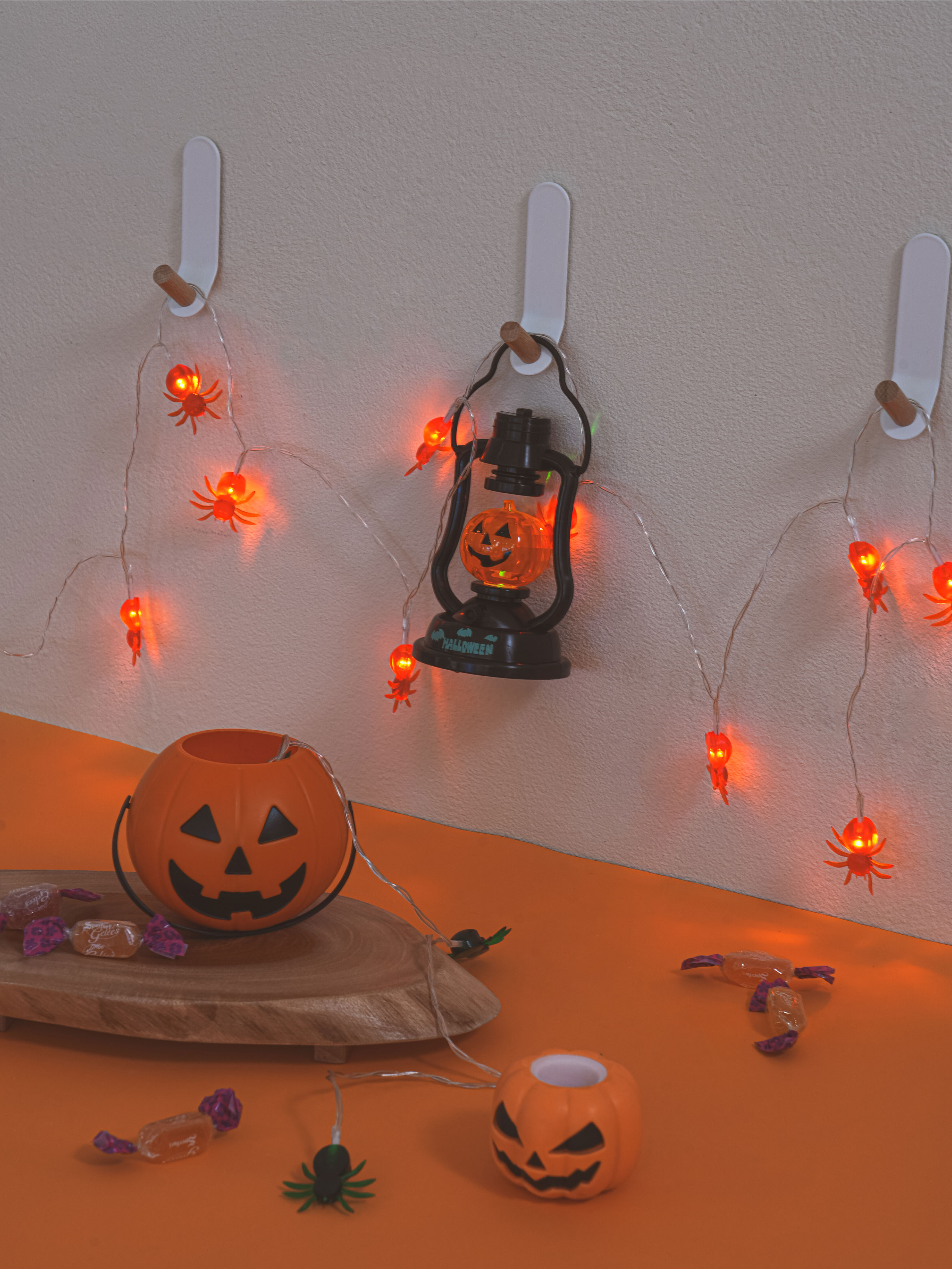 Candy Parade Spider LED Garland