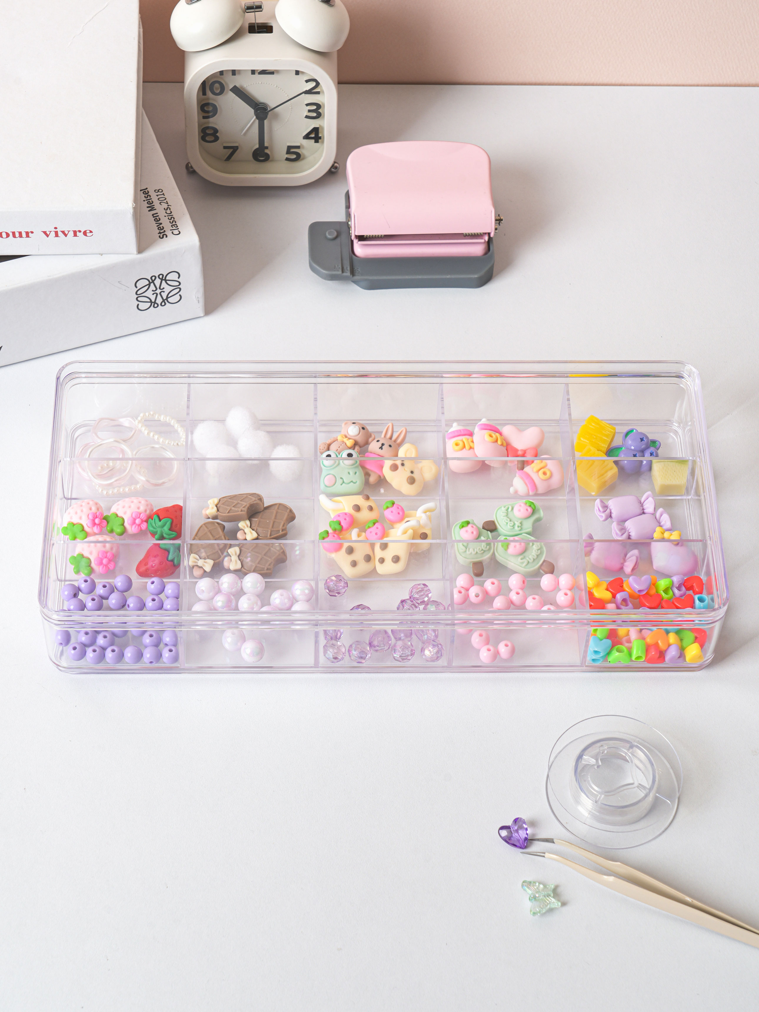 15 low clear lid storage boxes
