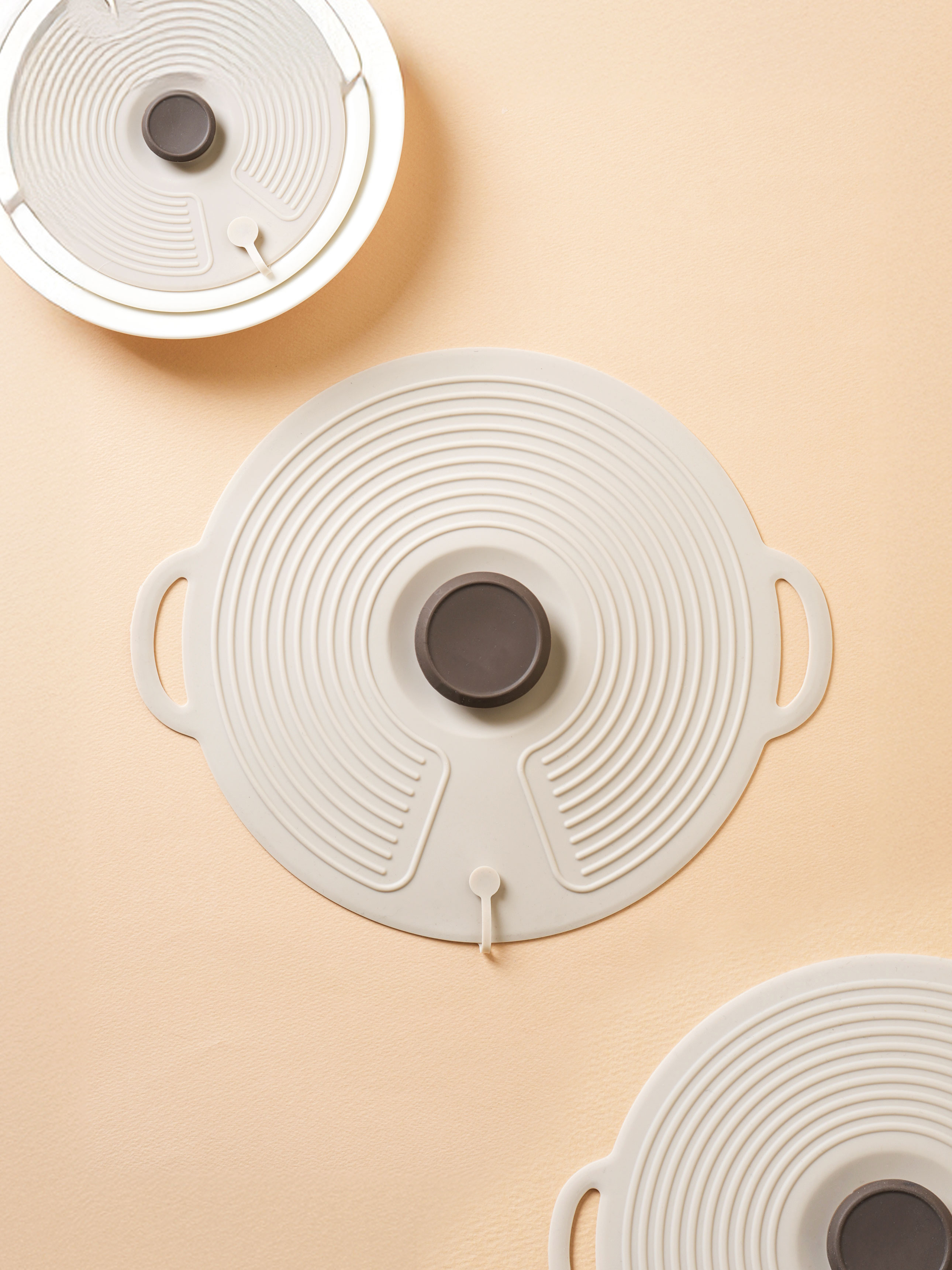 Steam hole silicone lid 27.5 cm