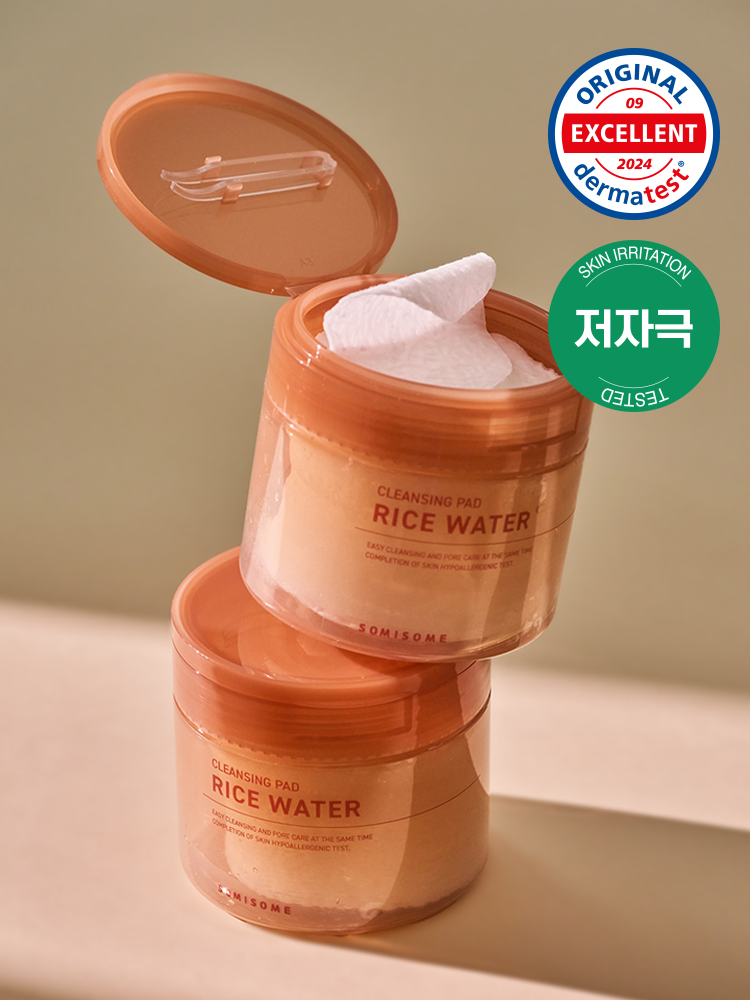 Somisome Rice Water Cleansing Water Pads 50 pieces