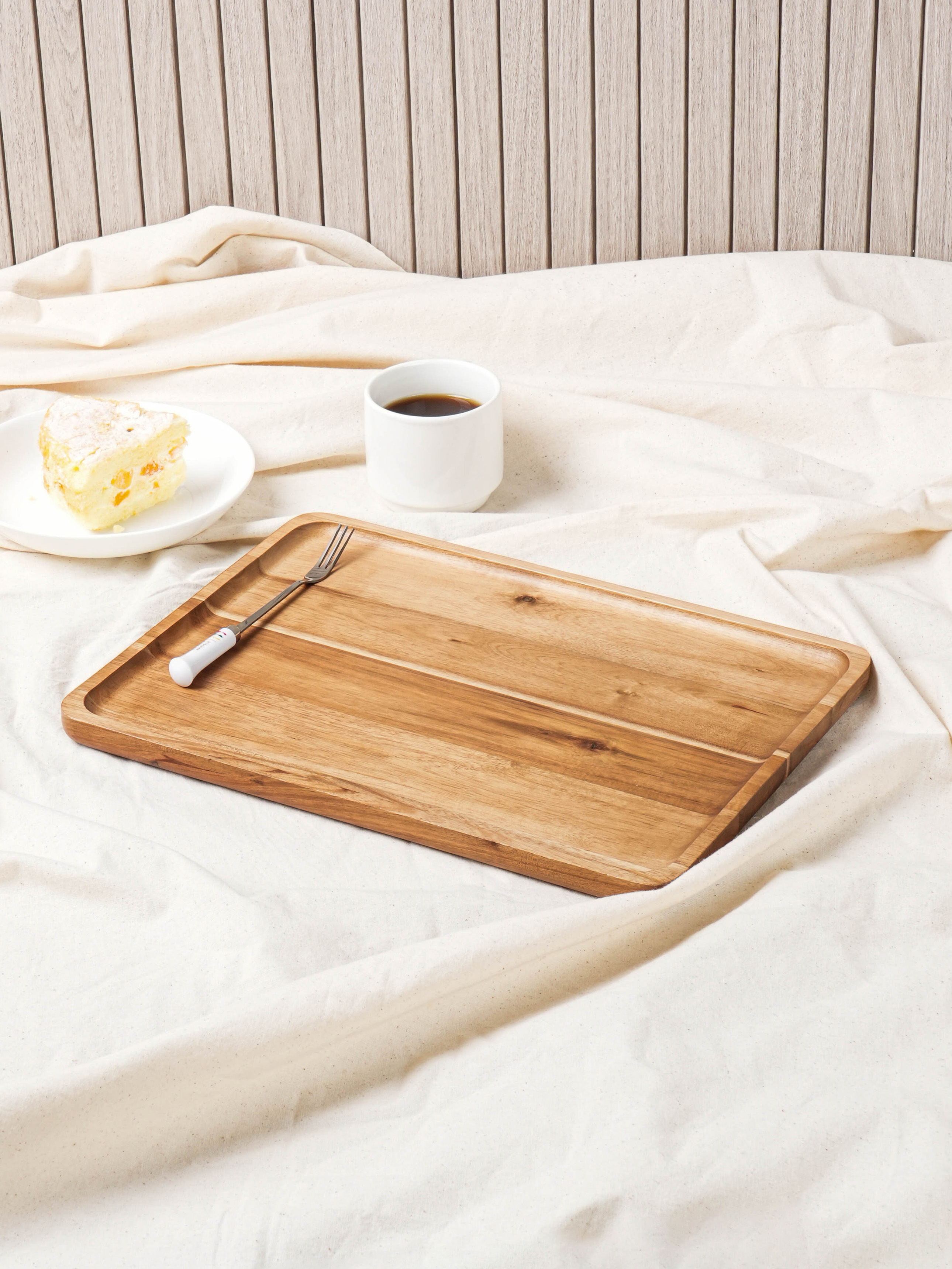 Acacia Rectangular Tray