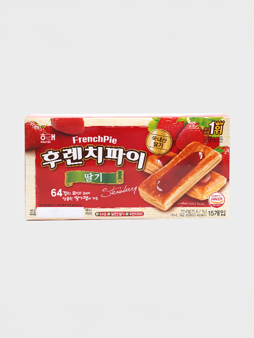 Haitai French Pie Strawberry 192 g